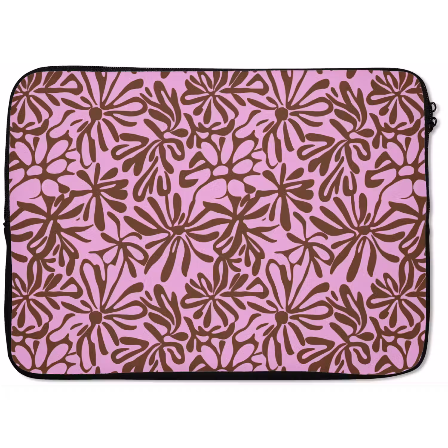 Organisch - Patroon - Roze laptophoes neopreen klein 279 -zkaufland3dotto