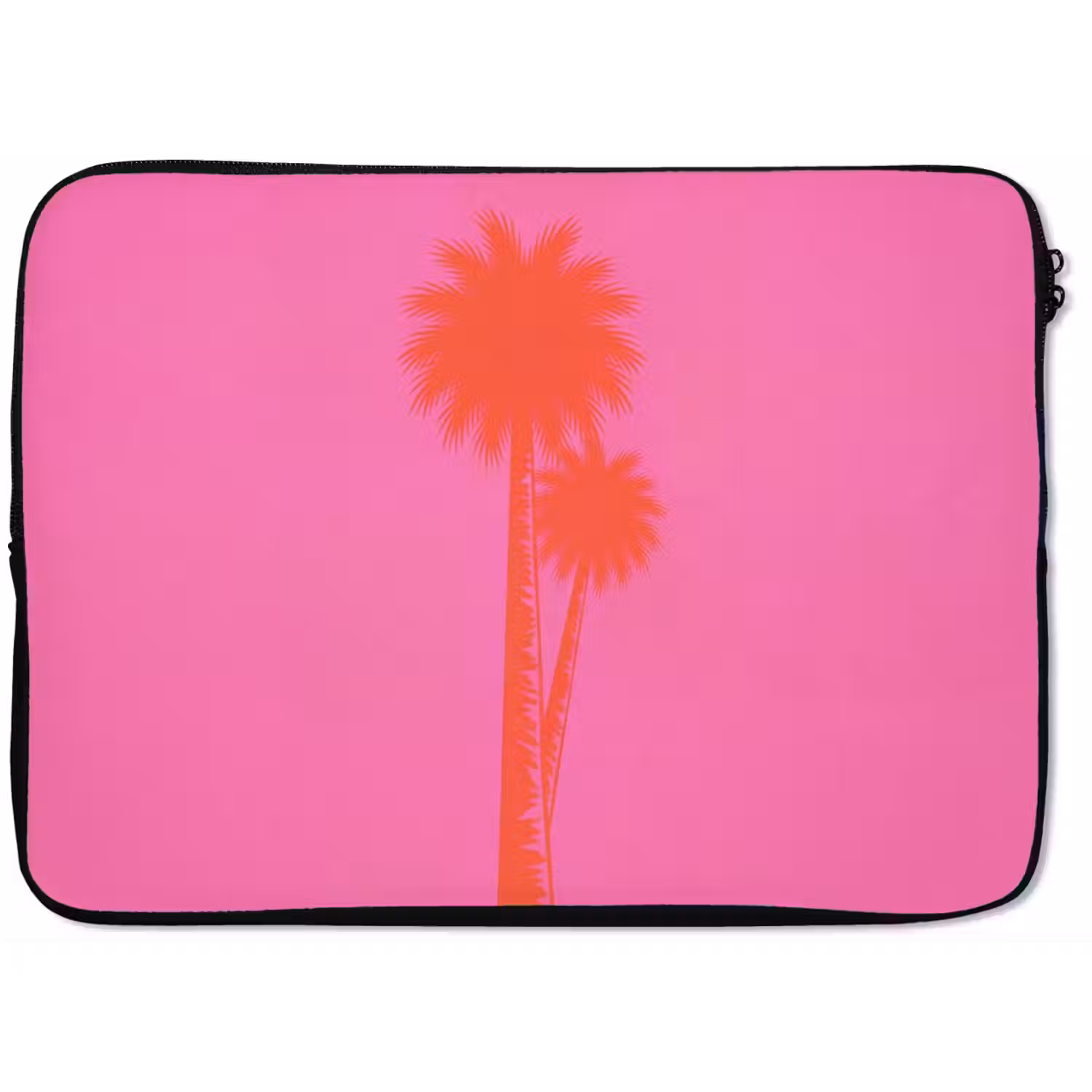 Palmbomen - Modern - Roze laptophoes neopreen klein -zkaufland3dotto