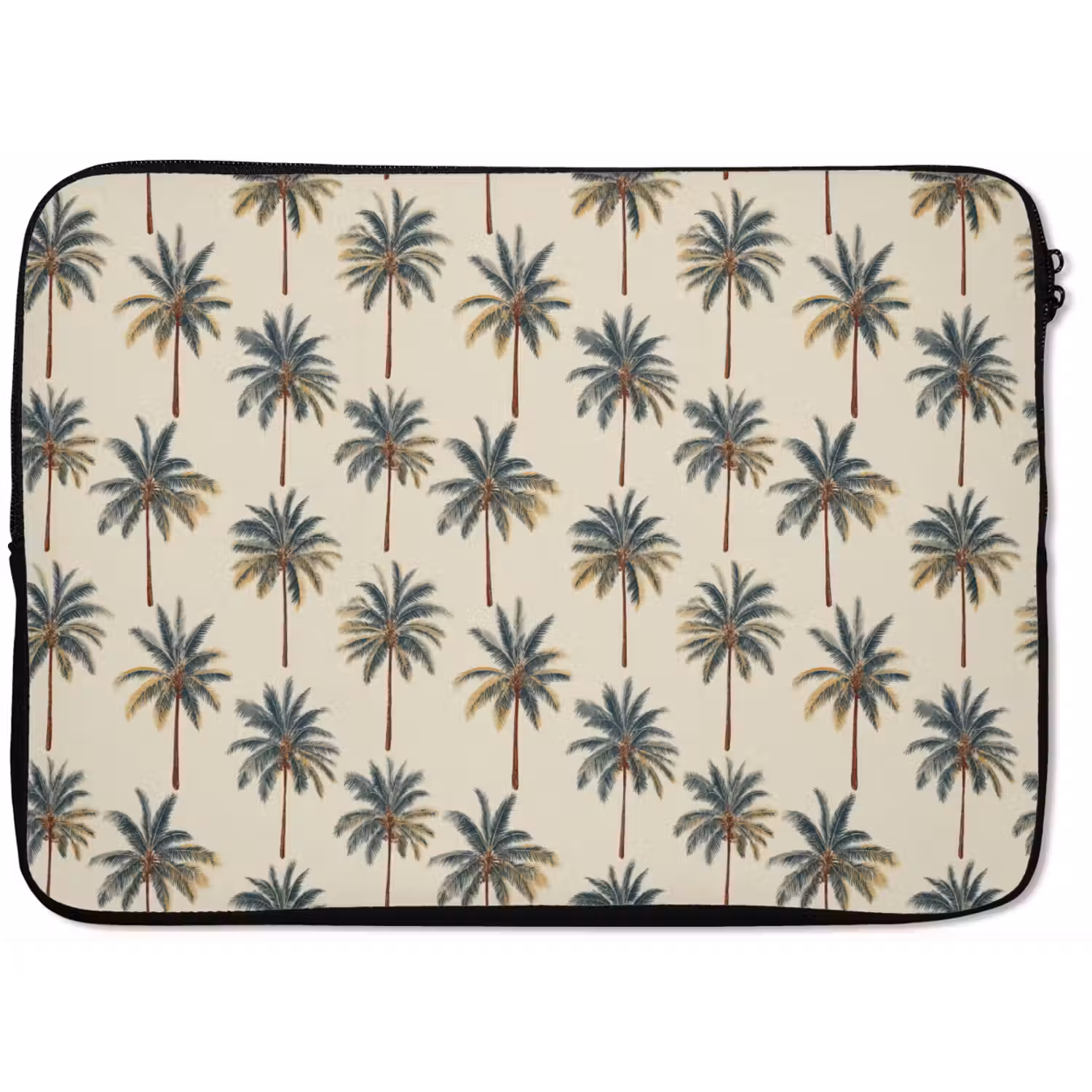 Palmbomen - Tropisch - Groen laptophoes neopreen klein 279 -zkaufland3dotto
