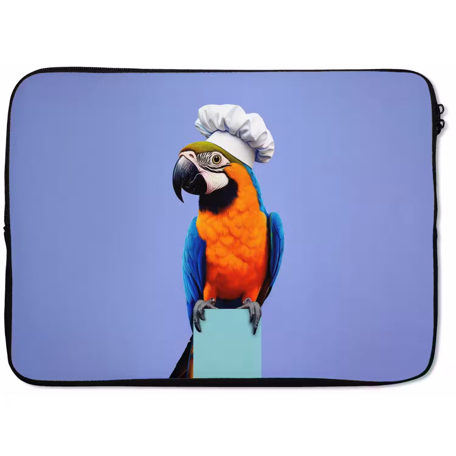 Papegaai - Koksmuts - Vogel - Leuk laptophoes neopreen klein -zkaufland3dotto