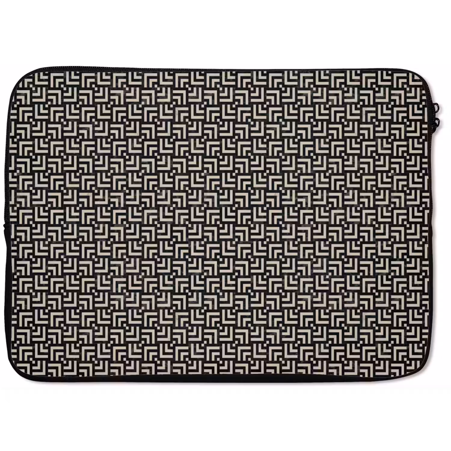 Patroon - Marmer - Zwart laptophoes neopreen klein 279 -zkaufland3dotto