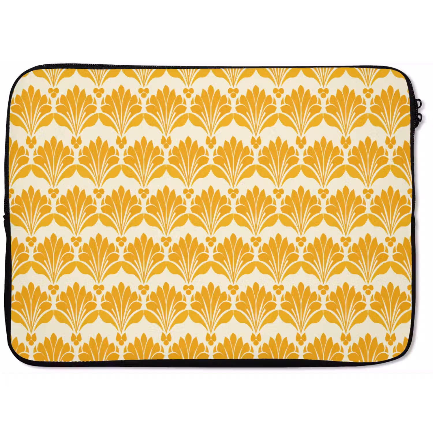 Patroon - Motief - Geel laptophoes neopreen klein 279 -zkaufland3dotto