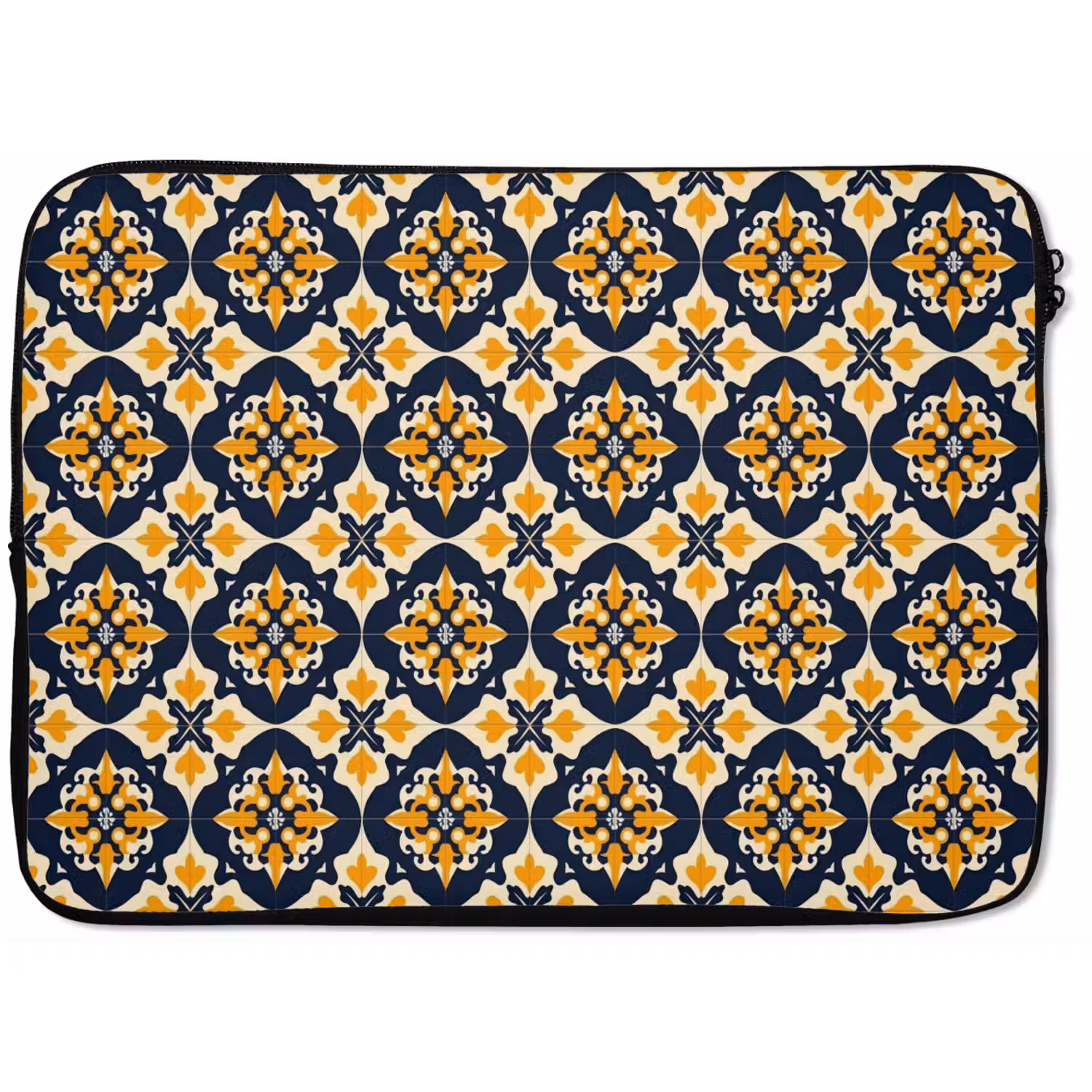Patroon - Siertegel - Kleurrijk laptophoes neopreen klein 279 -zkaufland3dotto