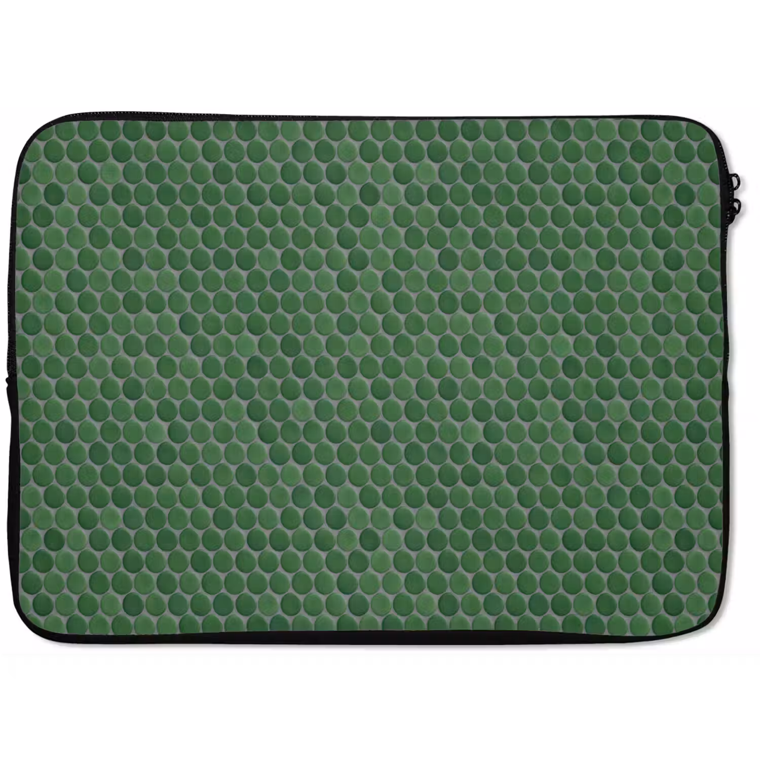 Penny - Mozaïek - Bosgroen - Green laptophoes neopreen klein 279 -zkaufland3dotto