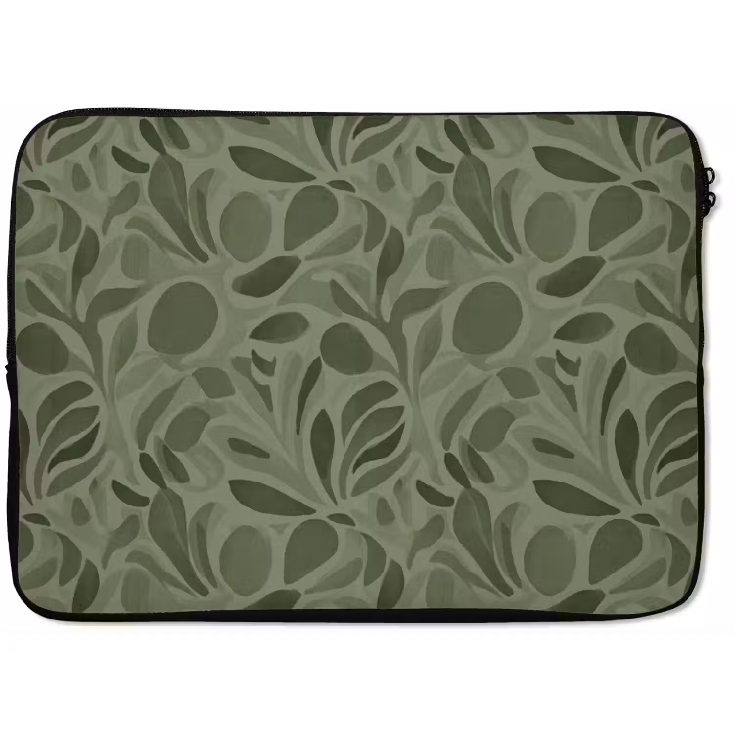 Sereen - Bladeren - Groen laptophoes neopreen klein 279 -zkaufland3dotto