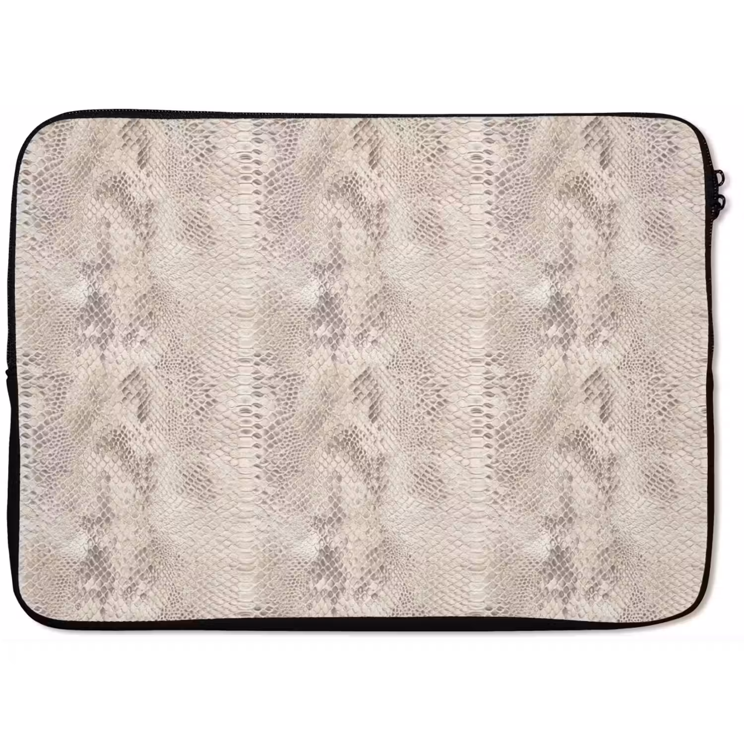 Slang - Patroon - Beige laptophoes neopreen klein 279 -zkaufland3dotto