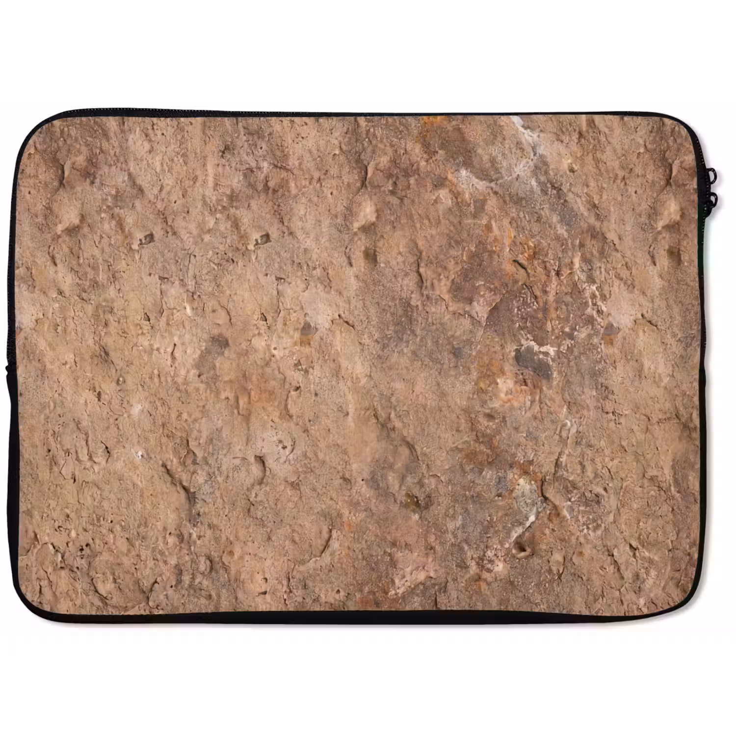 Steen - Natuur - Textuur - Abstract - Bruin laptophoes neopreen klein -zkaufland3dotto