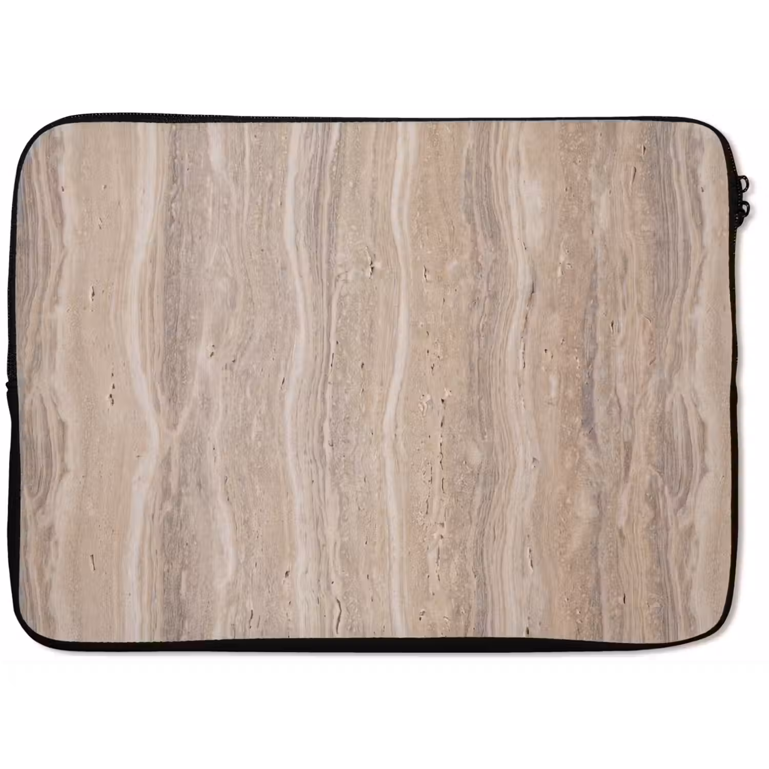 Steen - Patroon - Textuur - Natuurlijk - Beige laptophoes neopreen klein -zkaufland3dotto