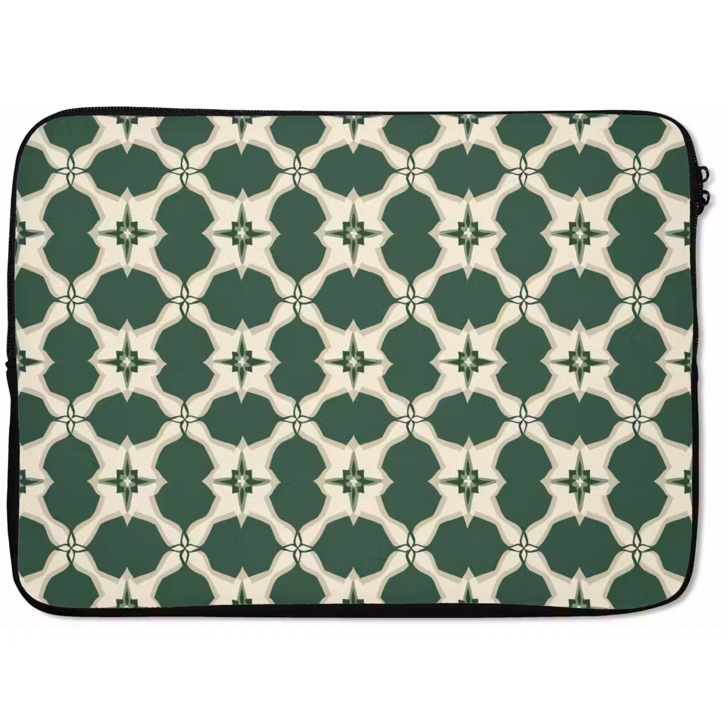 Tegel - Klassiek - Groen laptophoes neopreen klein 279 -zkaufland3dotto