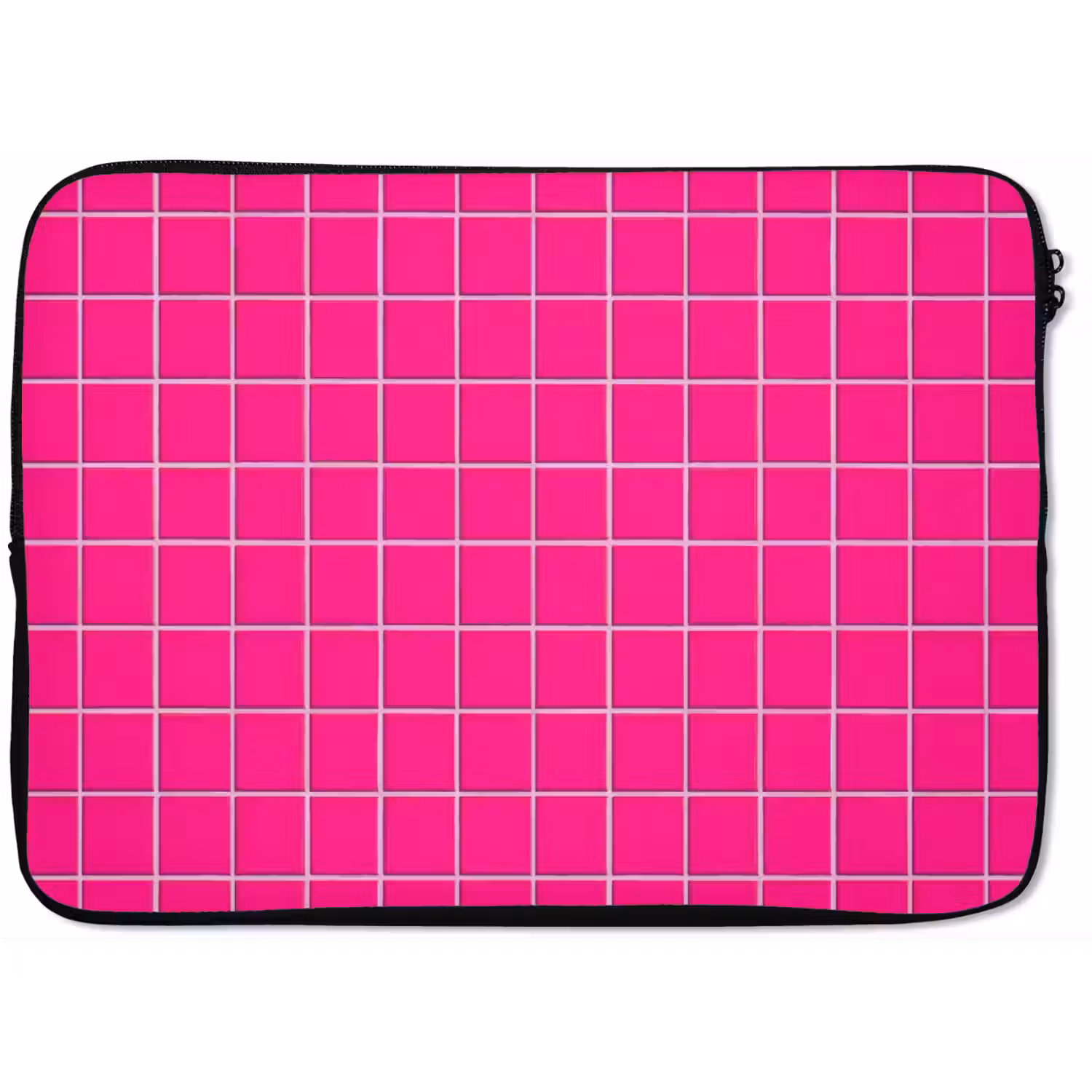 Tegels - Vierkant - Fuchsia laptophoes neopreen klein 279 -zkaufland3dotto