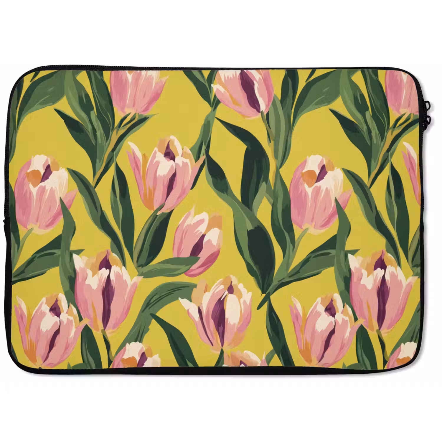 Tulpen - Botanisch - Geel laptophoes neopreen klein 279 -zkaufland3dotto