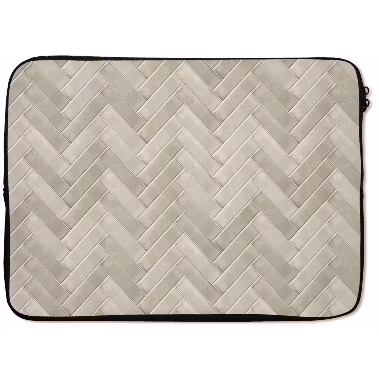 Visgraat - Wandtegel - Beige laptophoes neopreen klein 279 -zkaufland3dotto