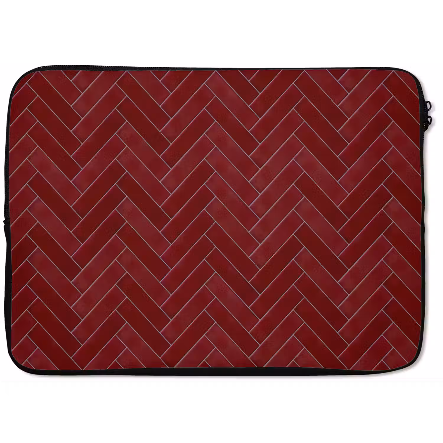 Visgraat - Wandtegel - Bordeaux - Rood laptophoes neopreen klein 279 -zkaufland3dotto