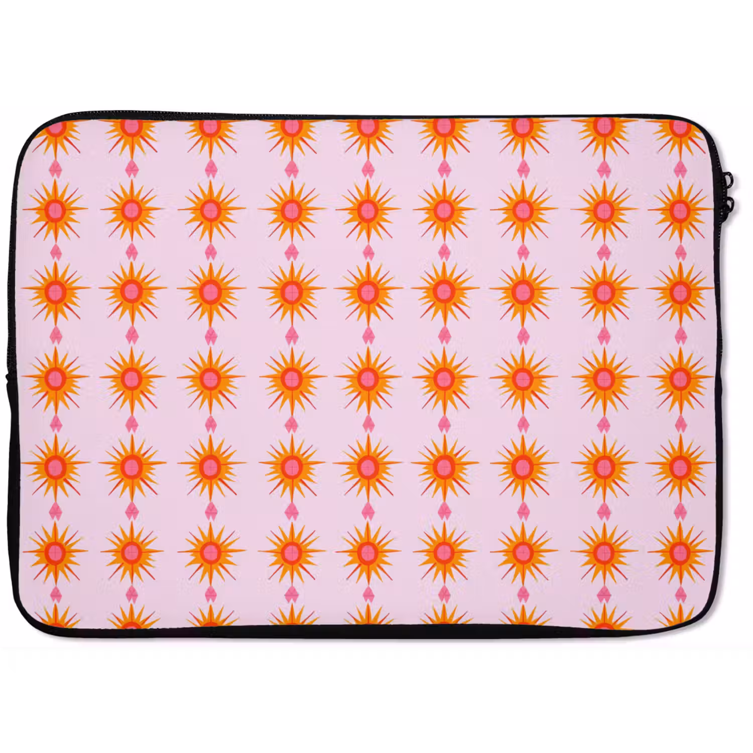 Zon - Motief - Roze laptophoes neopreen klein 279 -zkaufland3dotto