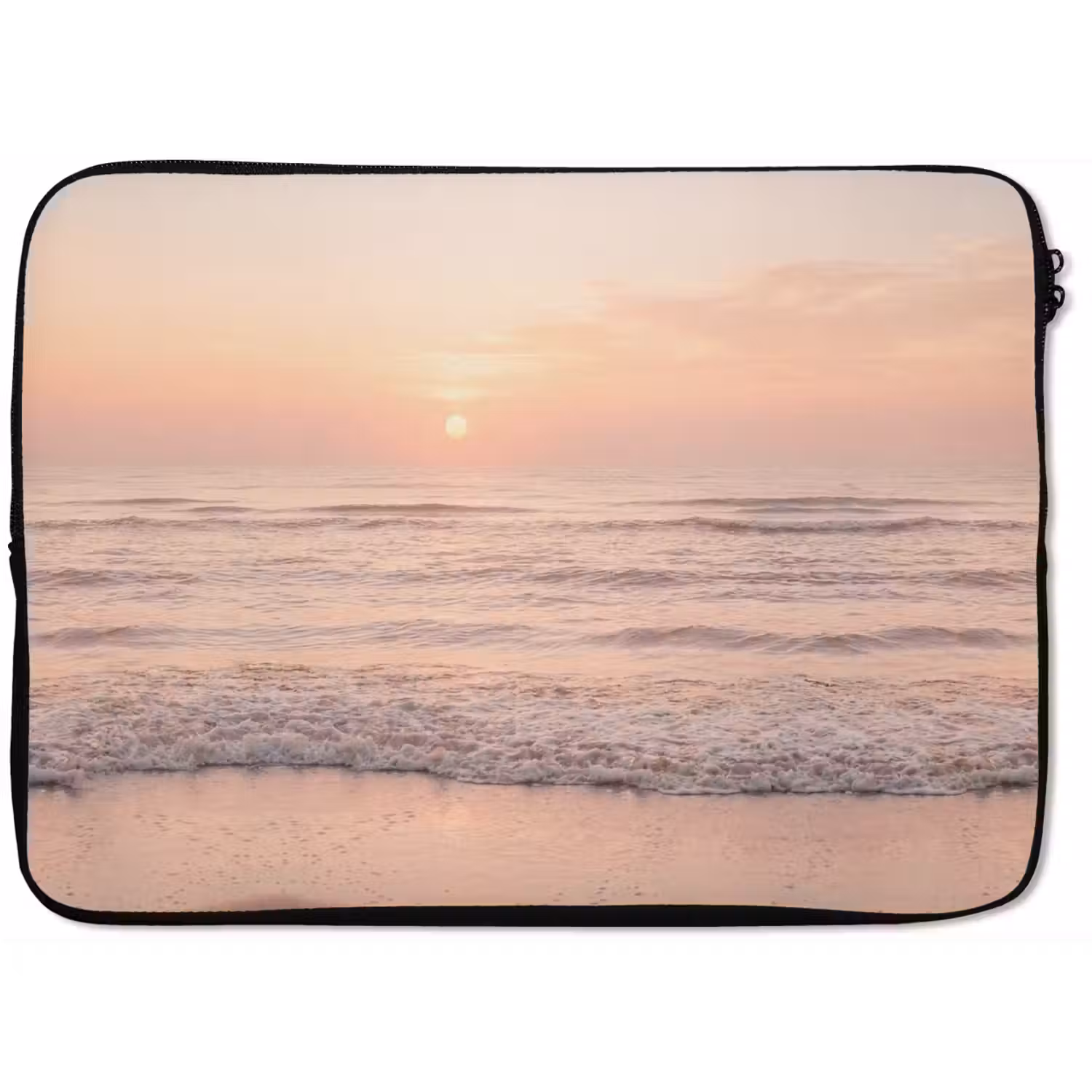 Zon - Strand - Roze laptophoes neopreen klein -zkaufland3dotto