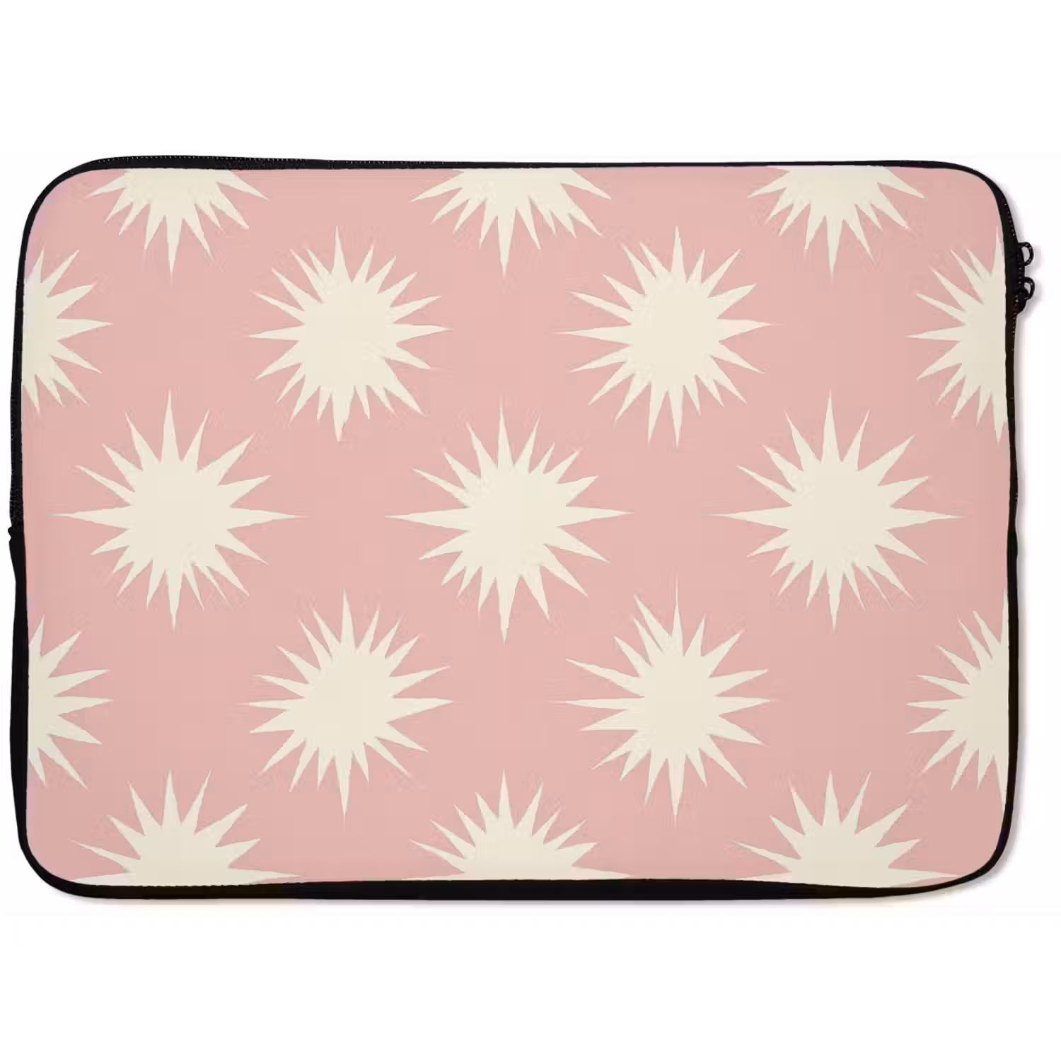 Zonnen - Patroon - Roze laptophoes neopreen klein 279 -zkaufland3dotto