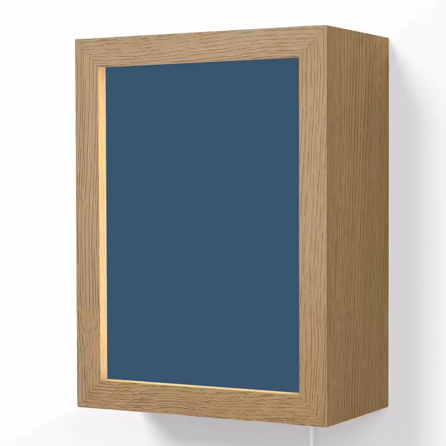 Deep - Ocean - Blauw Light Box met kabel (Wandlamp) klein 929 -3d