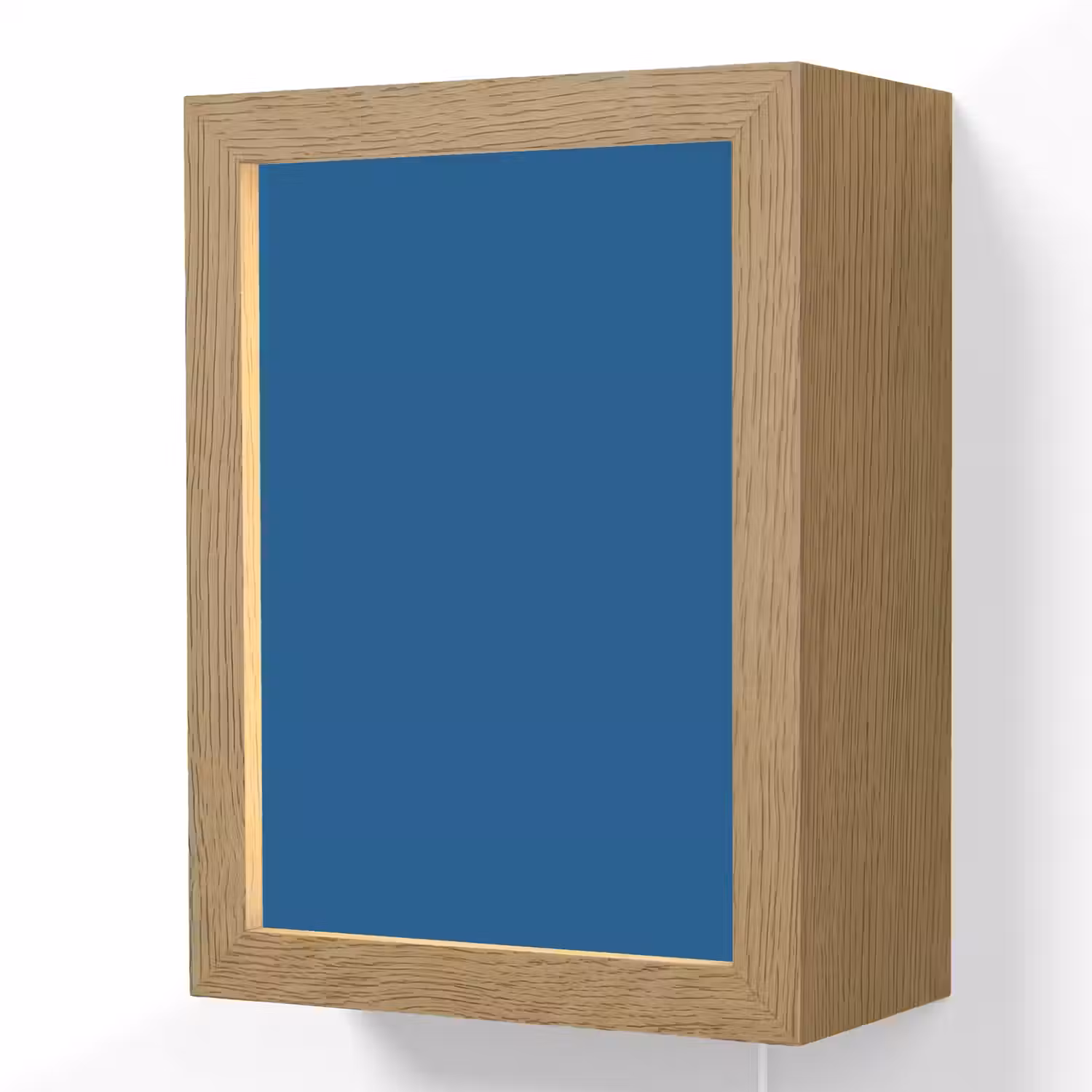 Free - Groove - Blauw Light Box met kabel (Wandlamp) klein 929 -3d