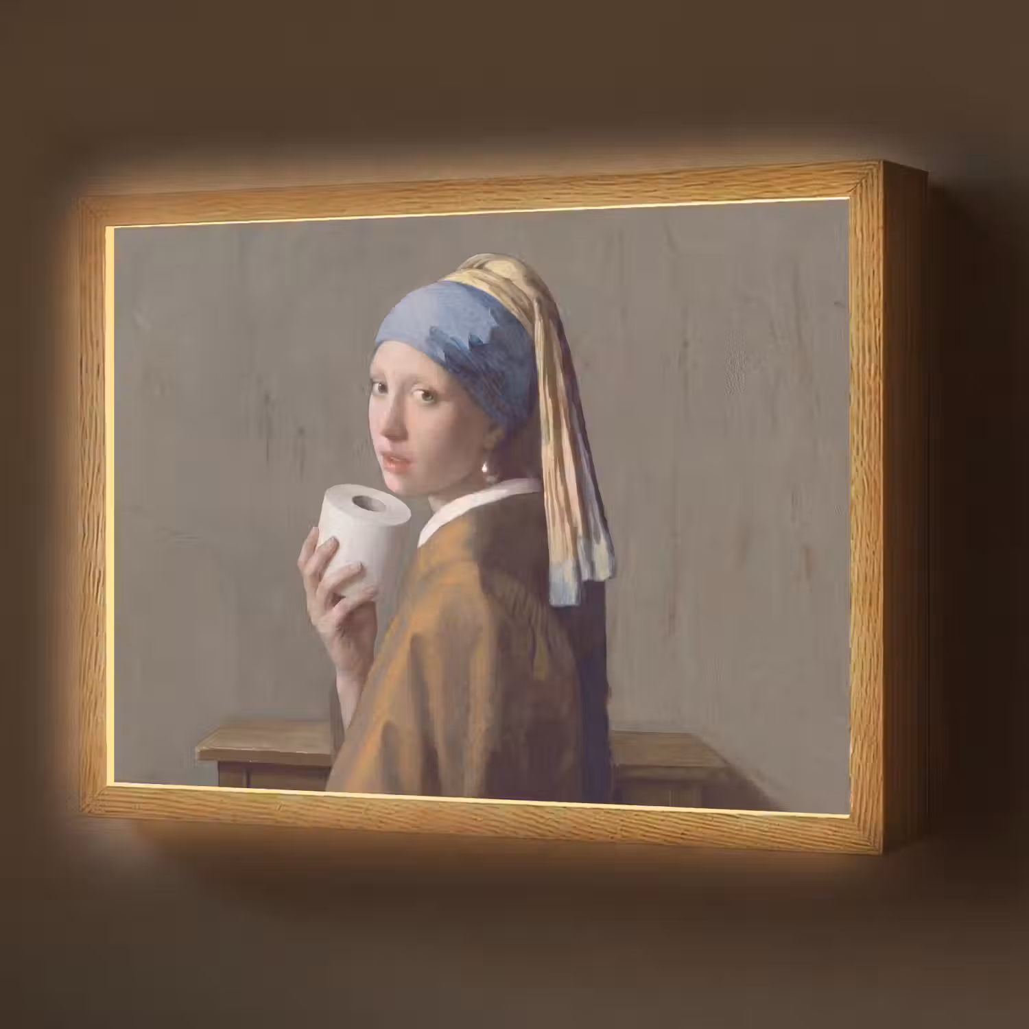 Klassiek - Humor - Kleurrijk Light Box met batterij (Wandlamp) middel -z3d_website