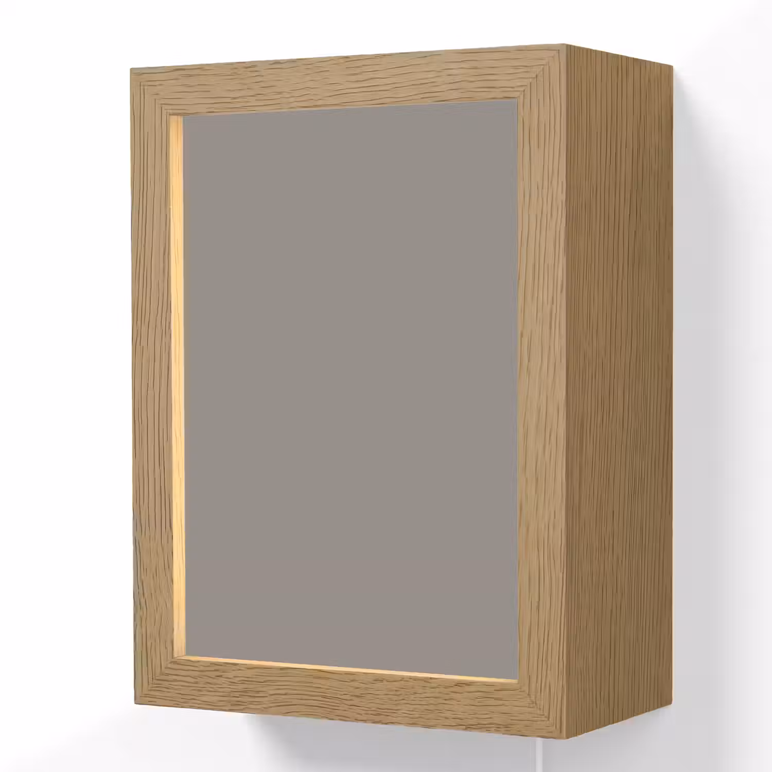 Mineral - Grey - Grijs Light Box met kabel (Wandlamp) klein 929 -3d