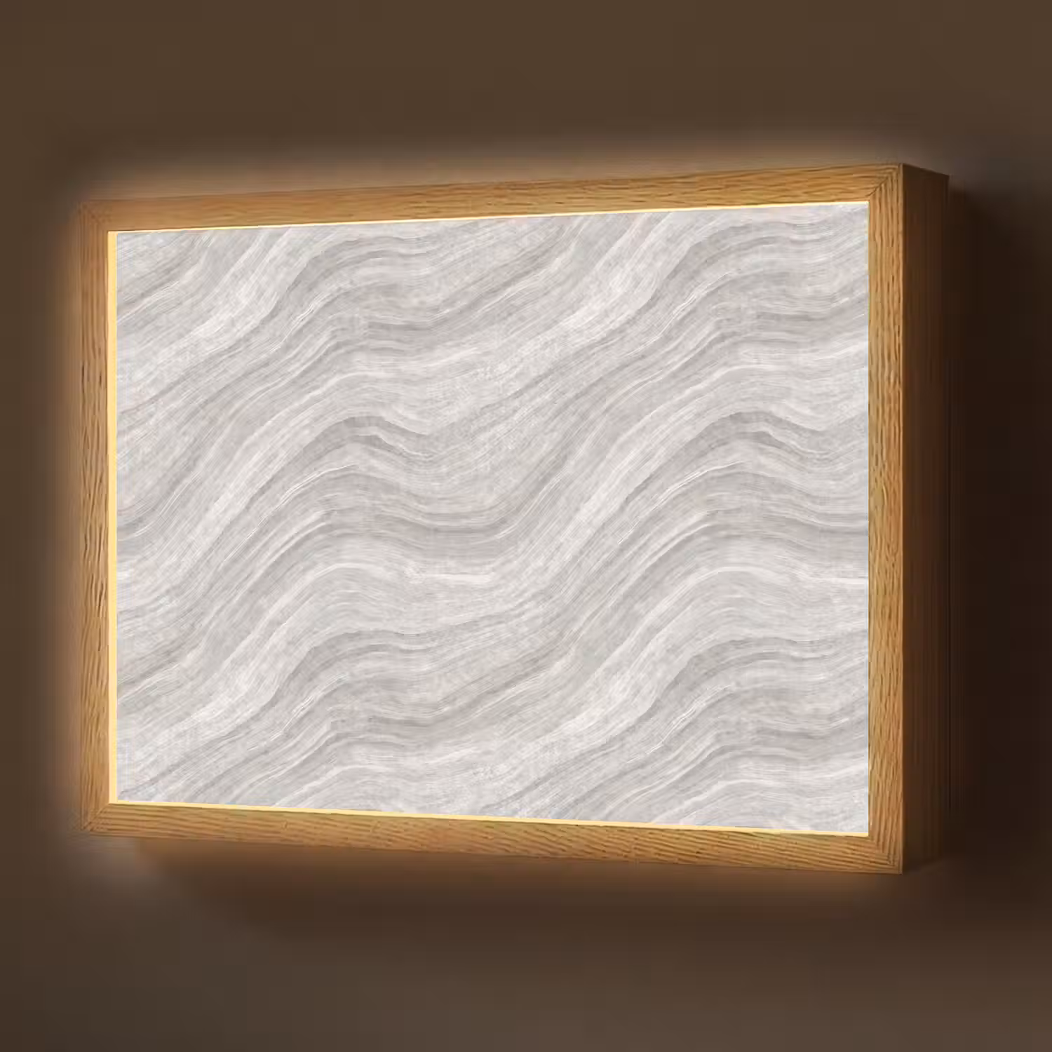 Patroon - Helder - Wit - Grijs Light Box met batterij (Wandlamp) middel 907 -z3d_website
