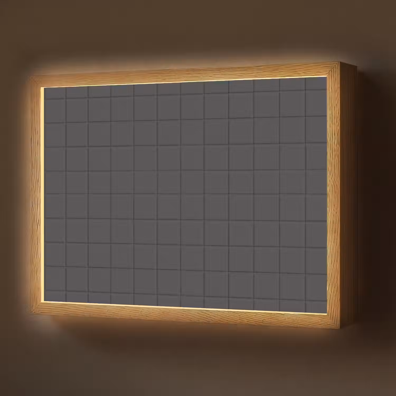 Patroon - Tegel - Antraciet Light Box met batterij (Wandlamp) middel 907 -z3d_website