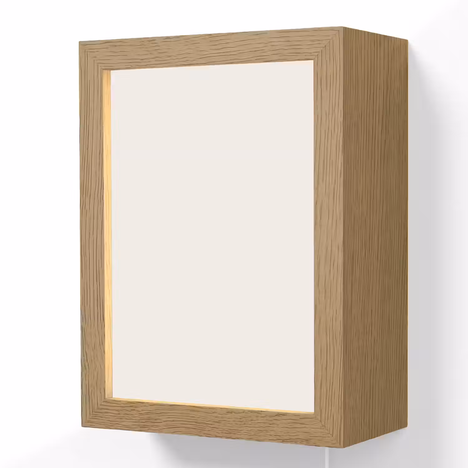 Pure - Alabaster - Wit Light Box met kabel (Wandlamp) klein 929 -3d