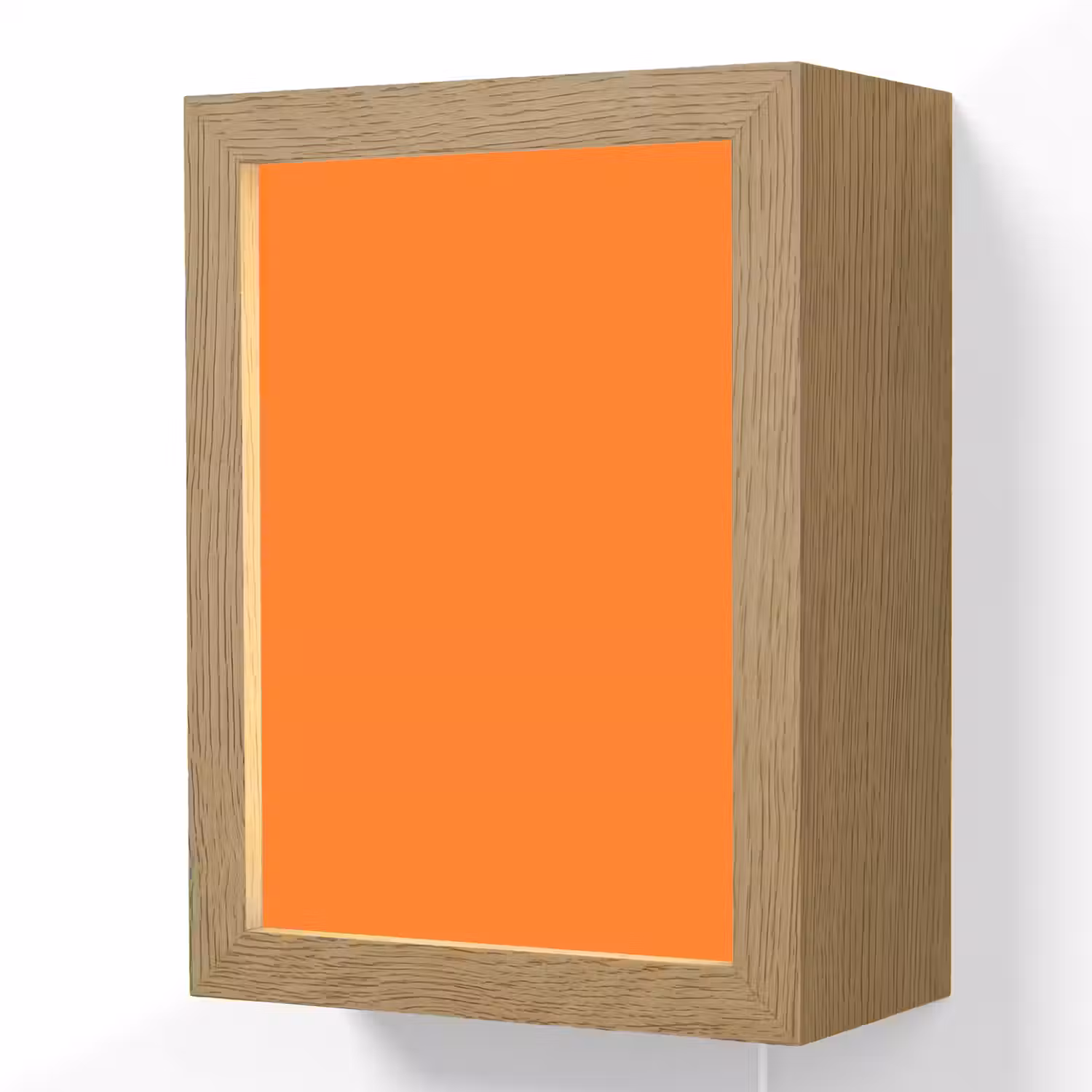 Spiced - Pumpkin - Oranje Light Box met kabel (Wandlamp) klein 929 -3d