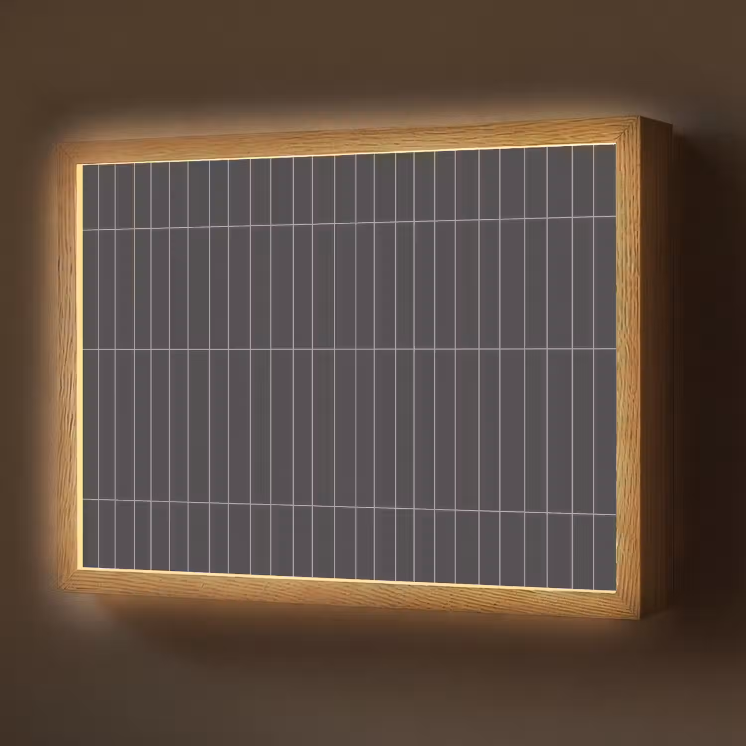 Verticaal - Wandtegel - Donkergrijs Light Box met batterij (Wandlamp) middel 907 -z3d_website