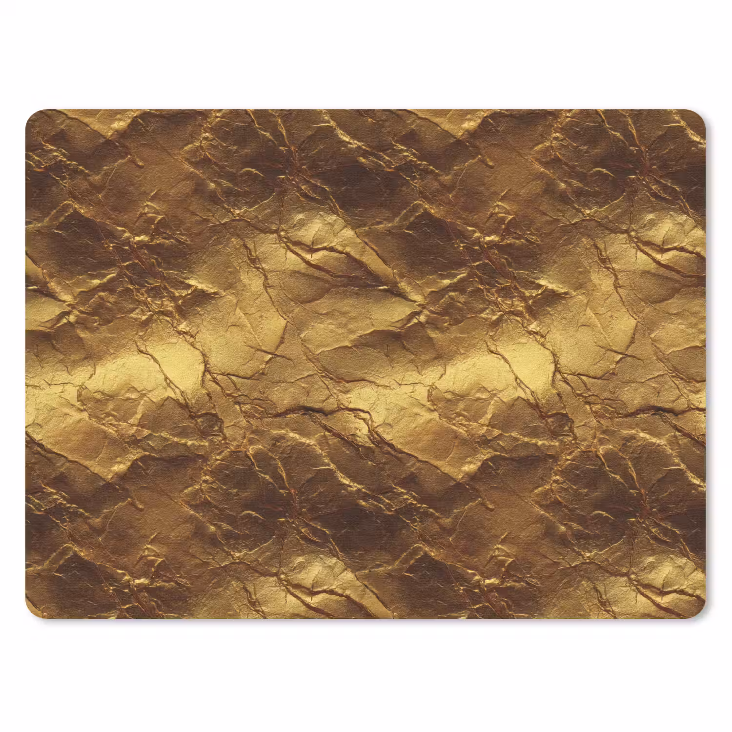 Bladgoud - Textuur - Goud muismat rubber klein 262 -3d