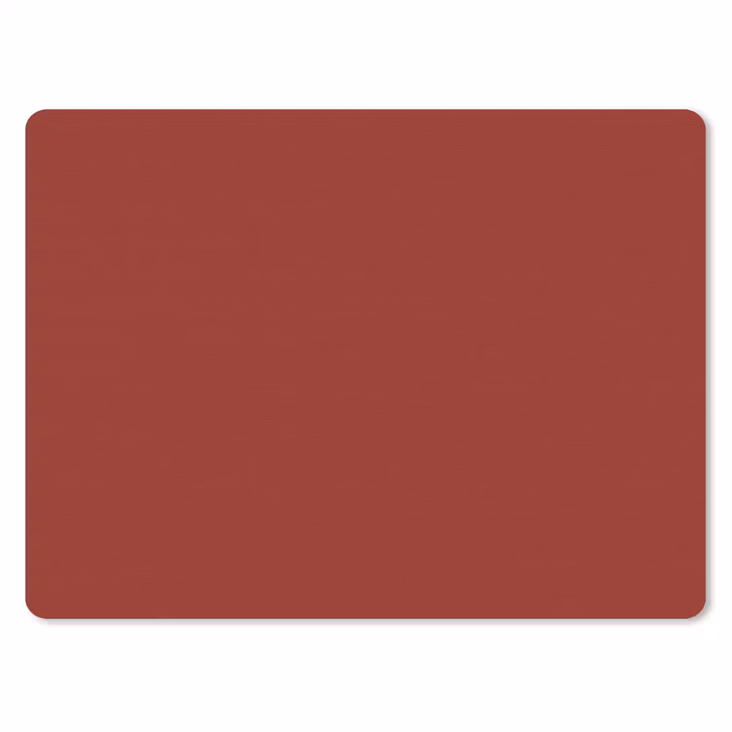 Burnt - Copper - Rood muismat rubber klein 262 -3d