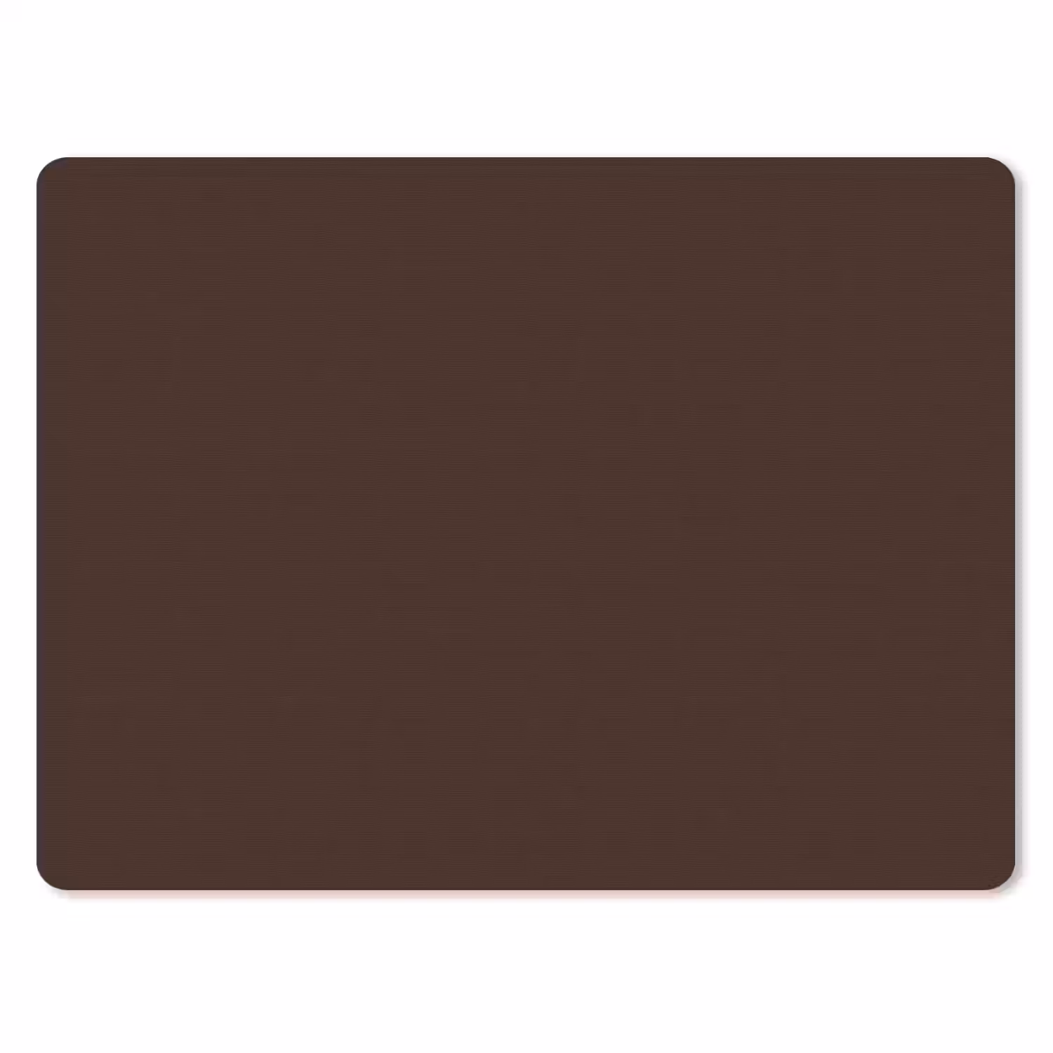 Dark - Chocolate - Bruin muismat rubber klein 262 -3d