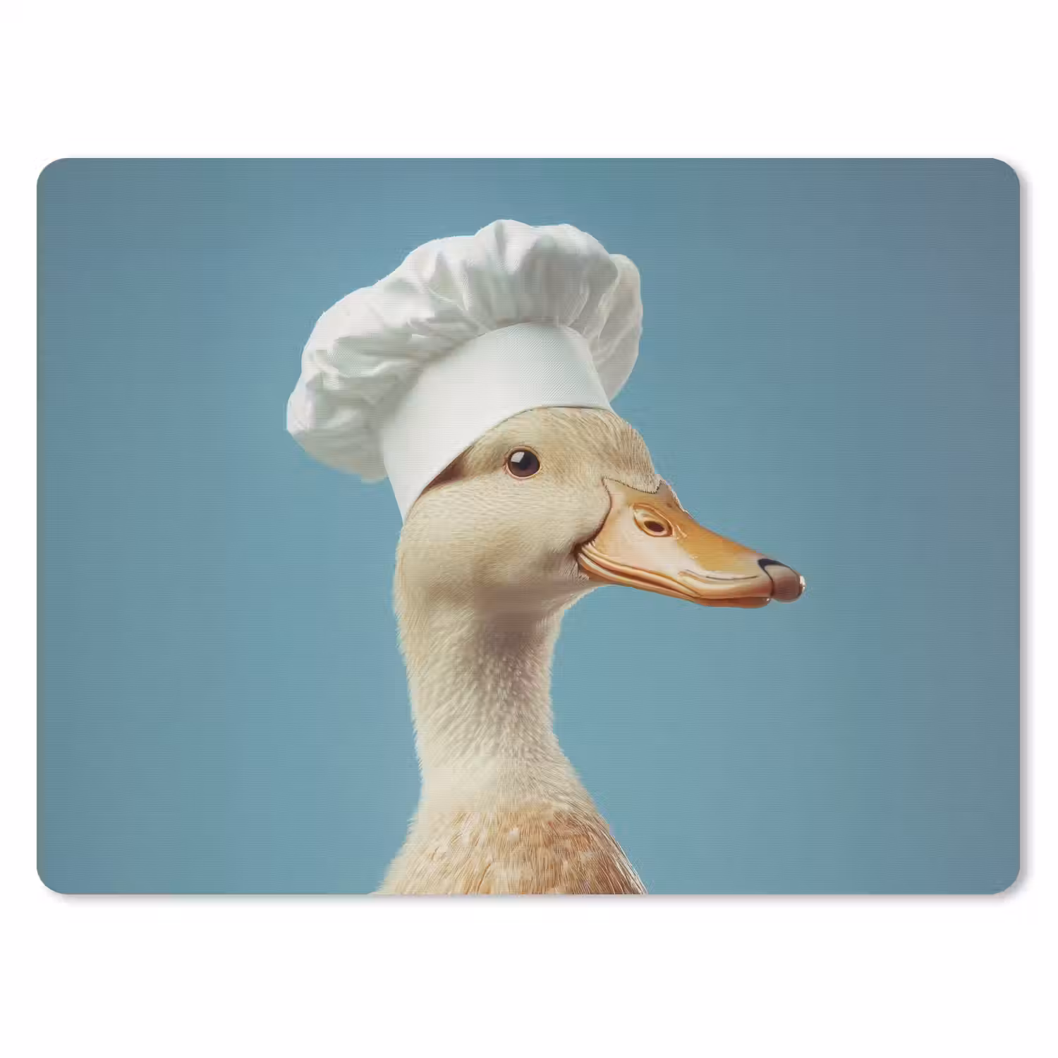 Eend - Koksmuts - Cute - Vogel muismat rubber klein -3d
