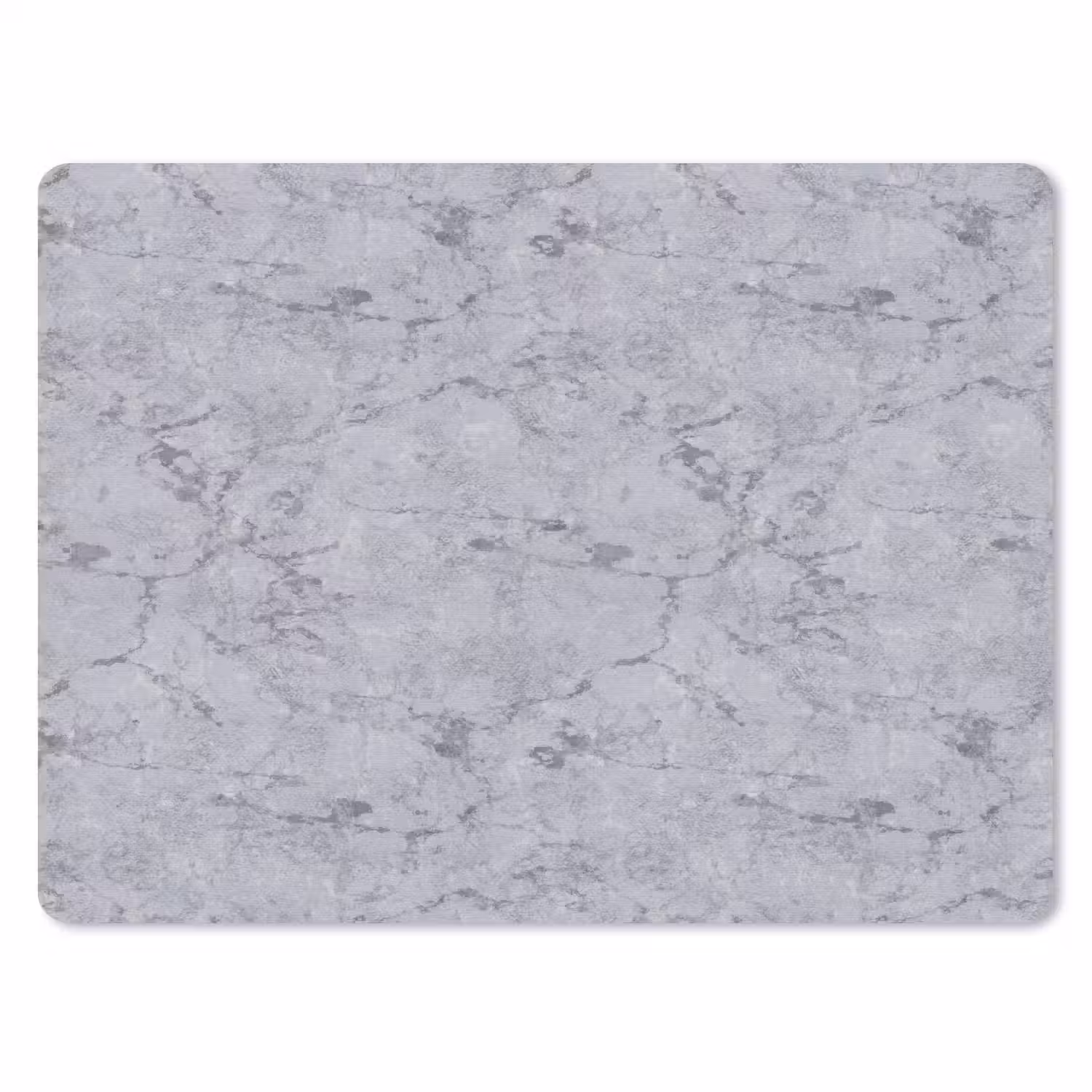 Marmerplaat - Patroon - Grijs muismat rubber klein 262 -3d