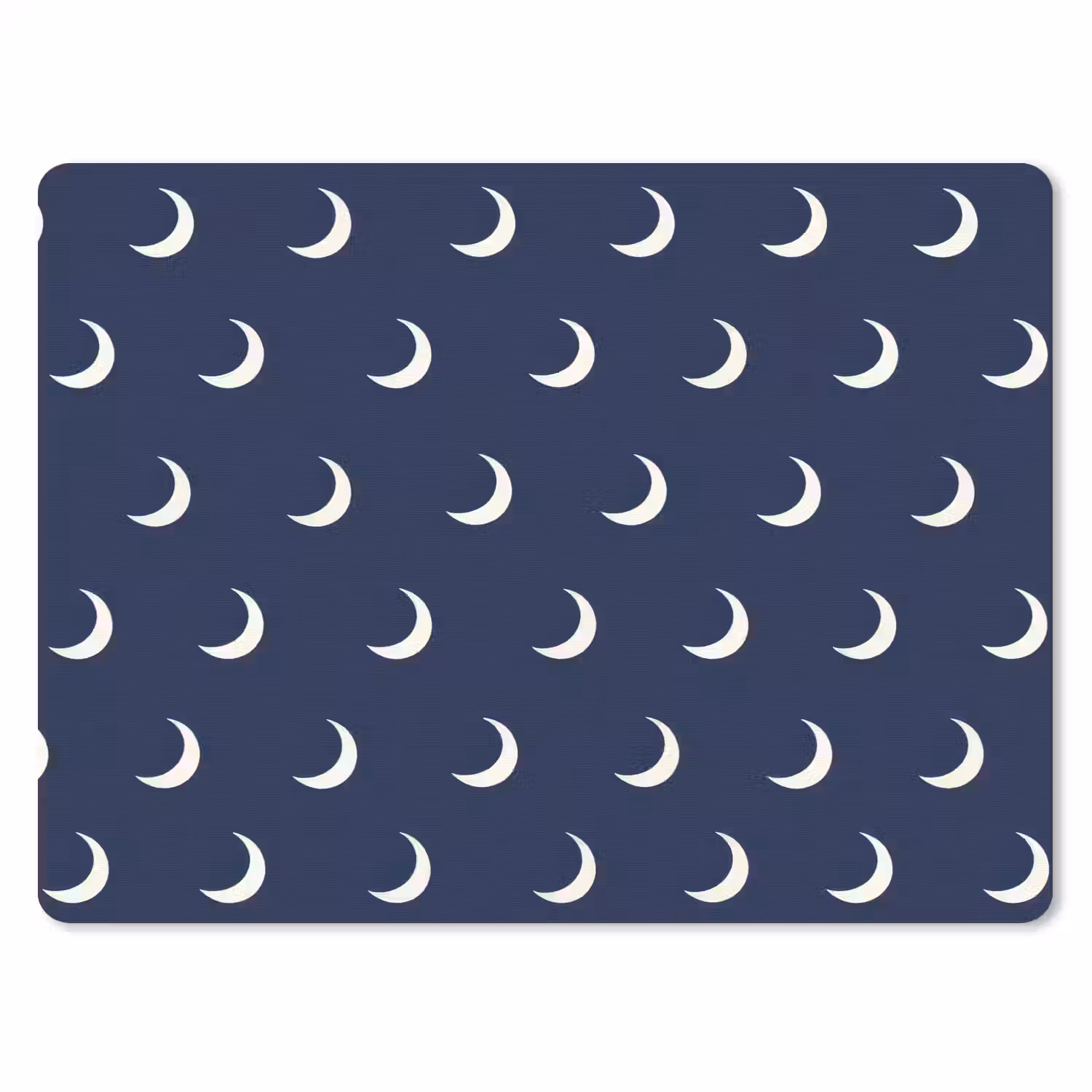 Patroon - Manen - Blauw muismat rubber klein 262 -3d