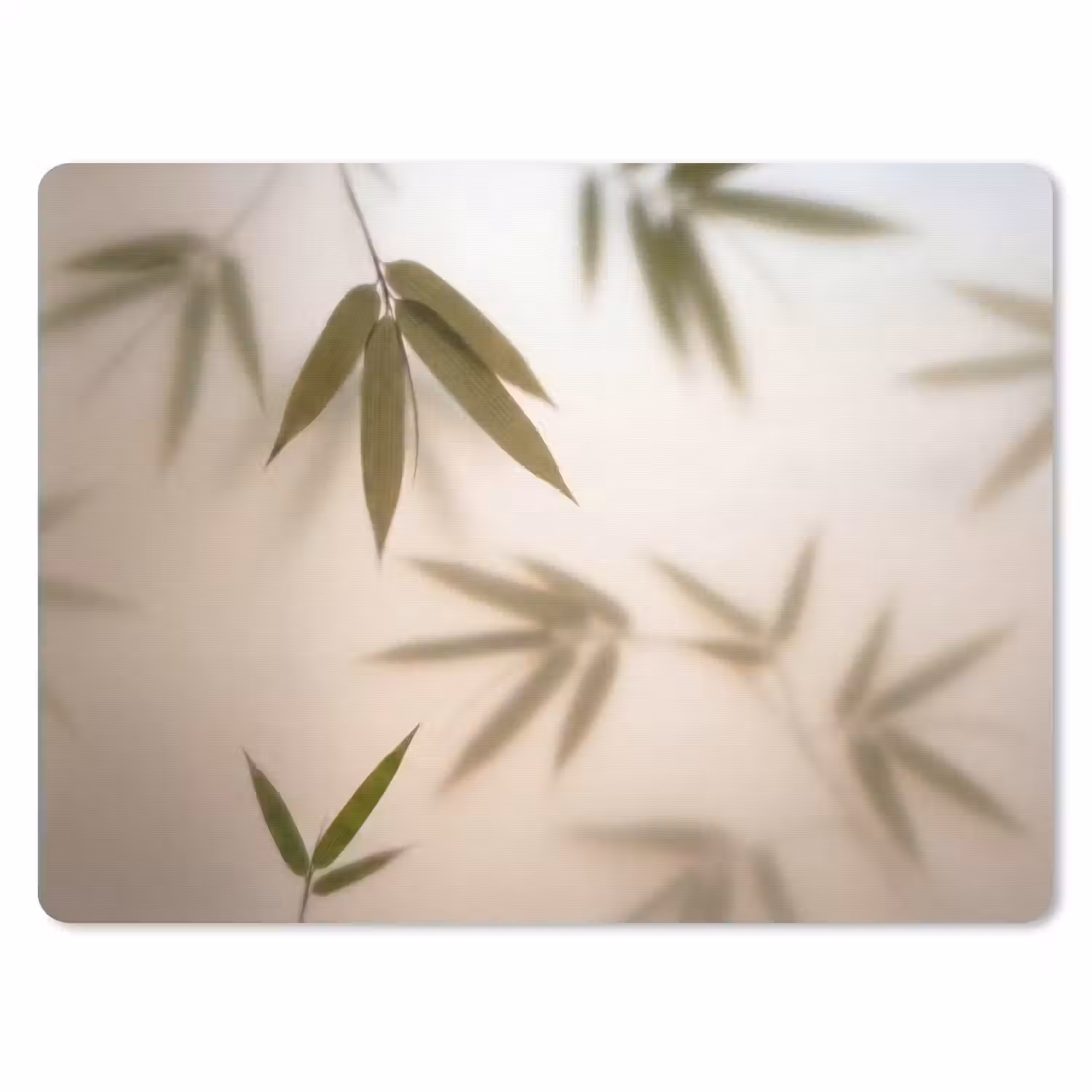 Planten - Bladeren - Natuur - Groen muismat rubber klein -3d