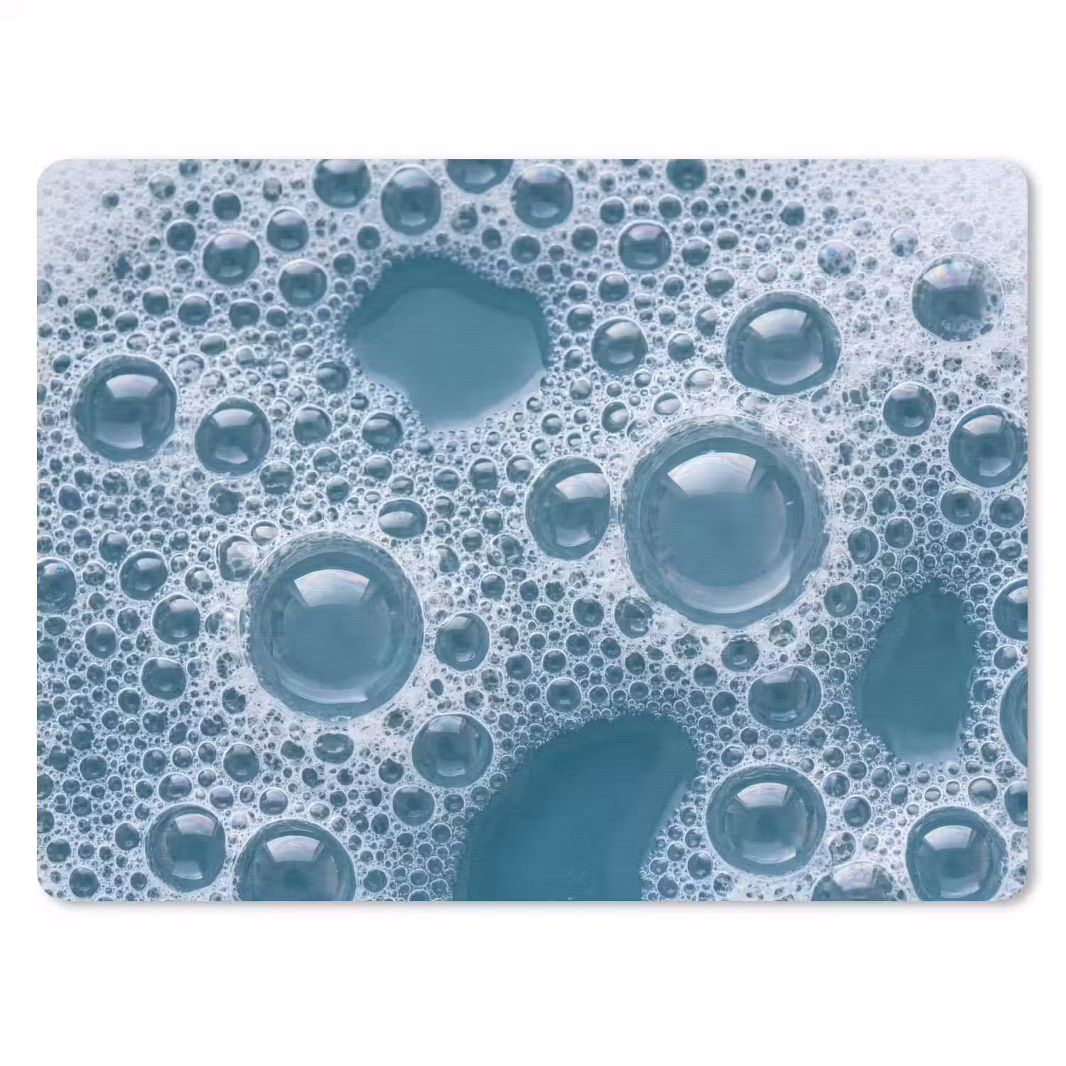 Schuim - Water - Textuur muismat rubber klein -3d