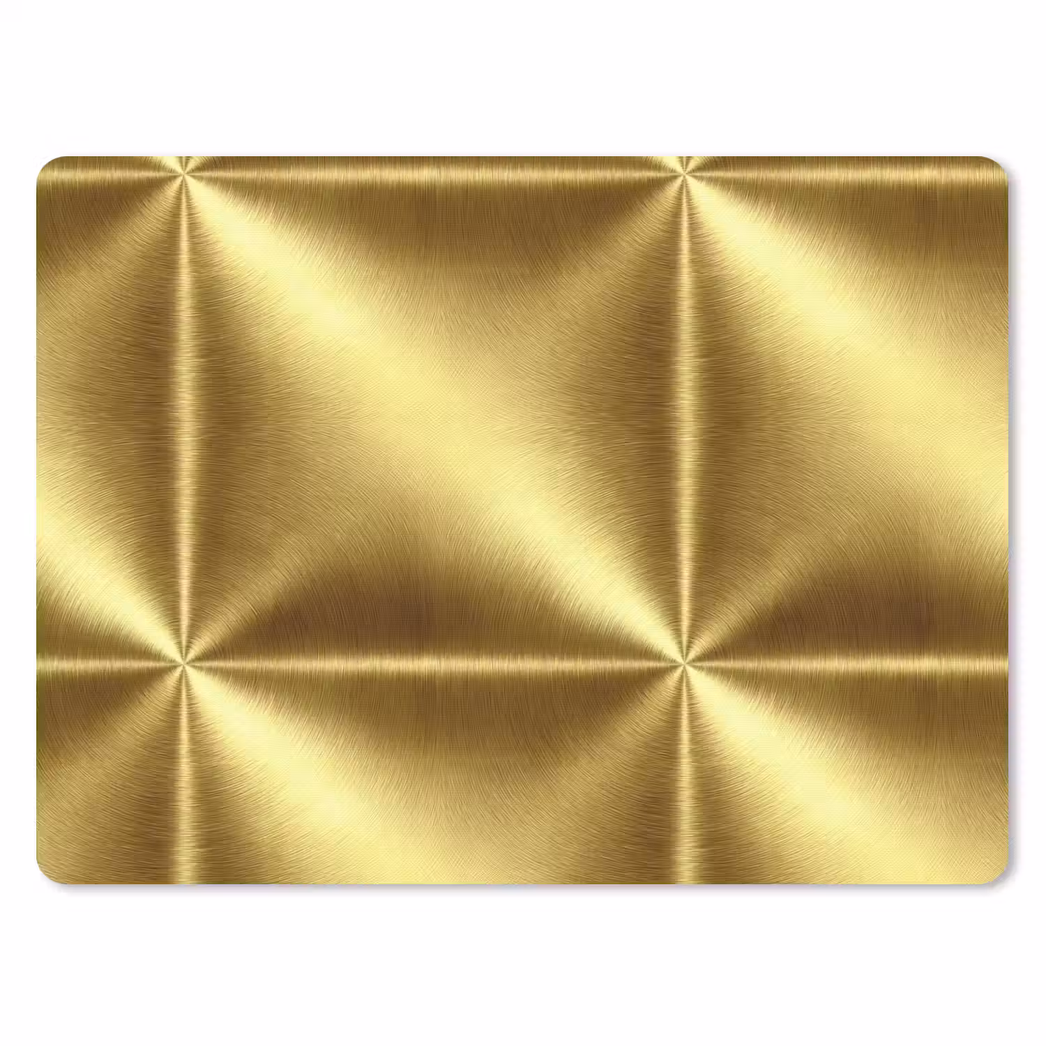 Textuur - Geborsteld Goud - Industrieel - Metallic muismat rubber klein 262 -3d