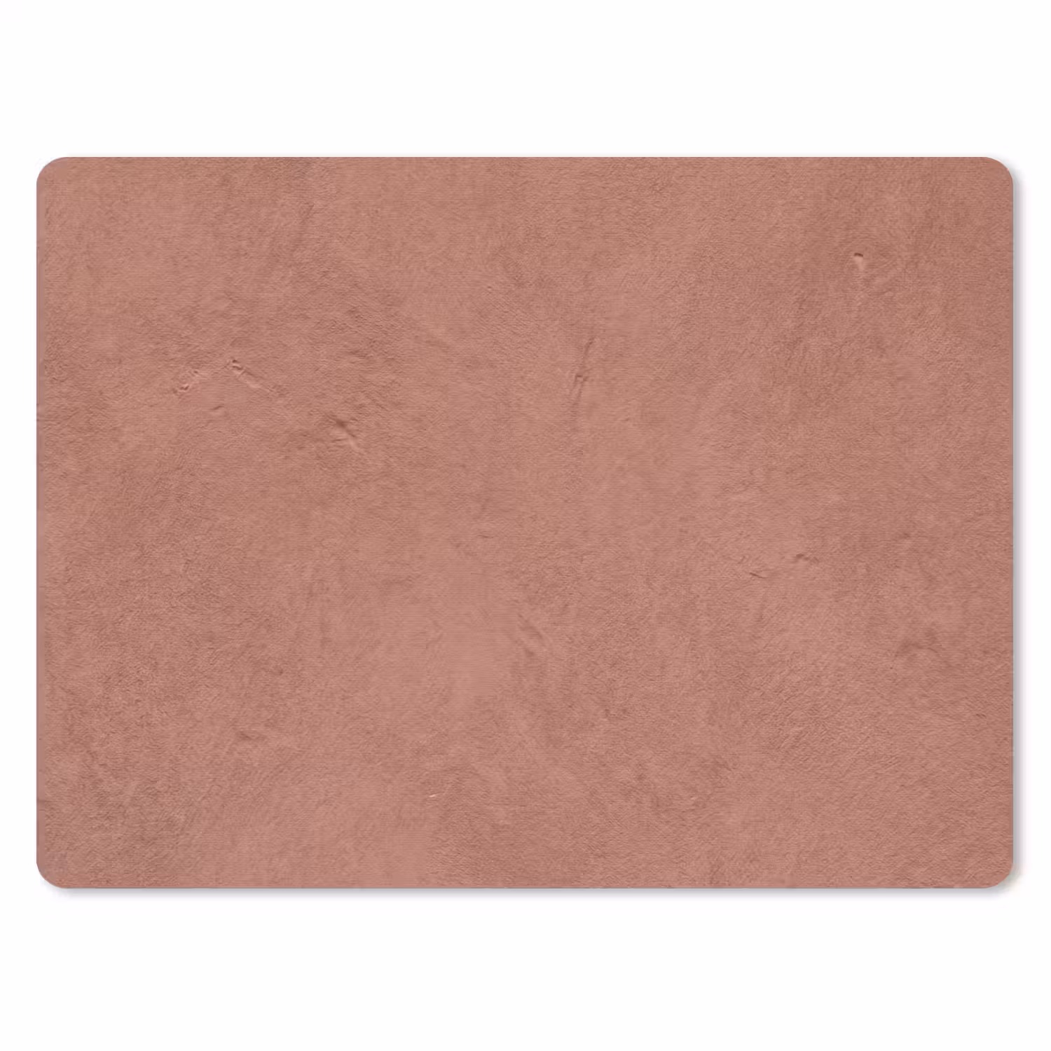 Textuur - Roodbruin - Grof - Modern muismat rubber klein -3d