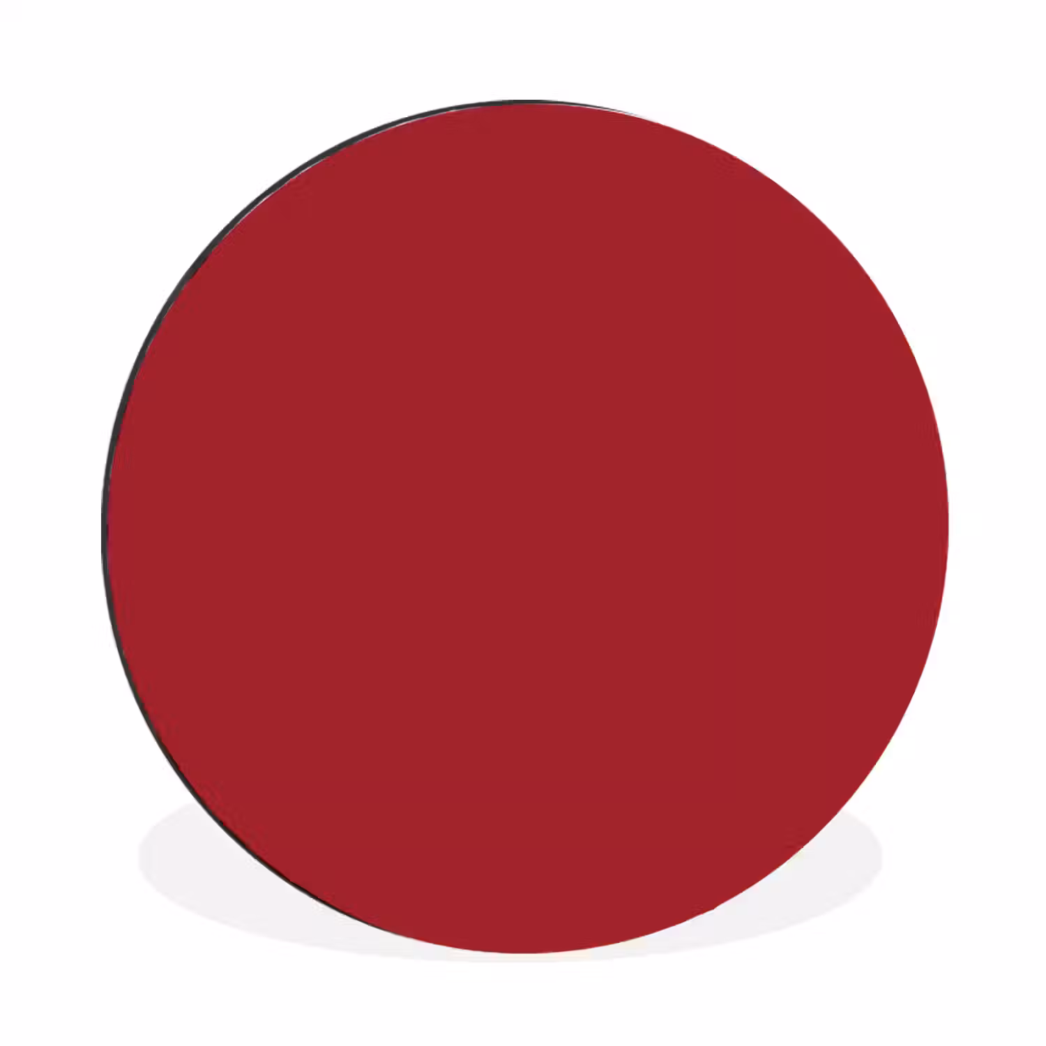 Burgundy - Wine - Rood Wandcirkel aluminium klein 190 -3d