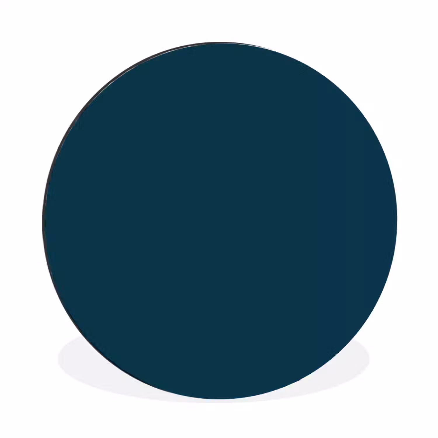 Dark - Indigo - Blauw Wandcirkel aluminium klein 190 -3d