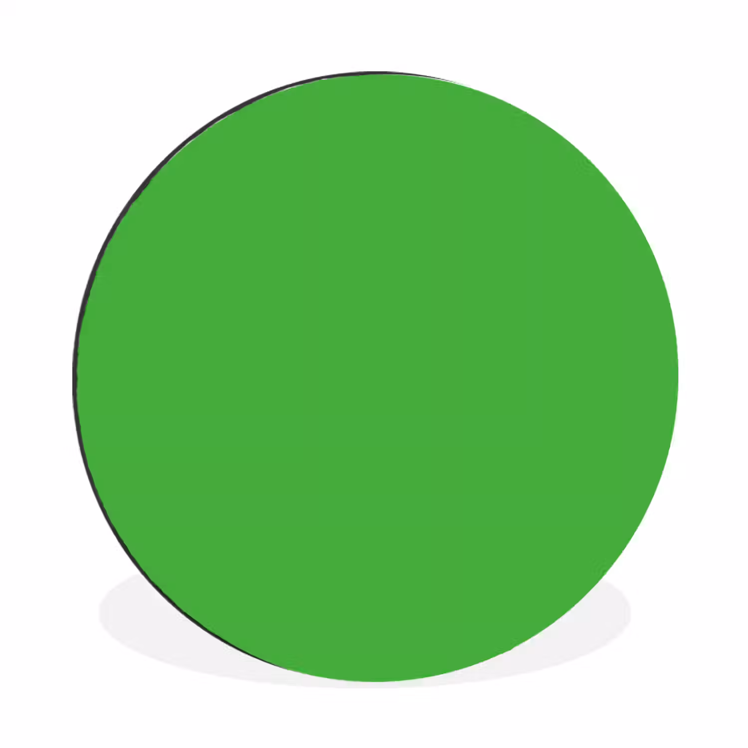 Kelly - Green - Groen Wandcirkel aluminium klein 190 -3d