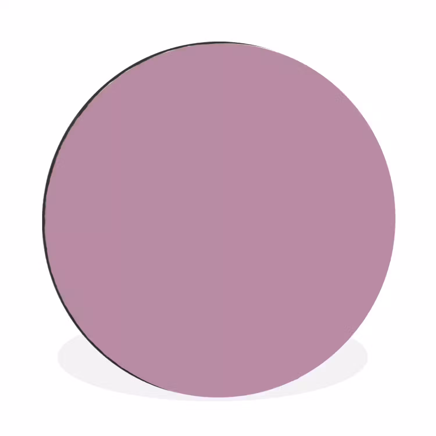 Lilac - Paars - Mauve Wandcirkel aluminium klein 190 -3d