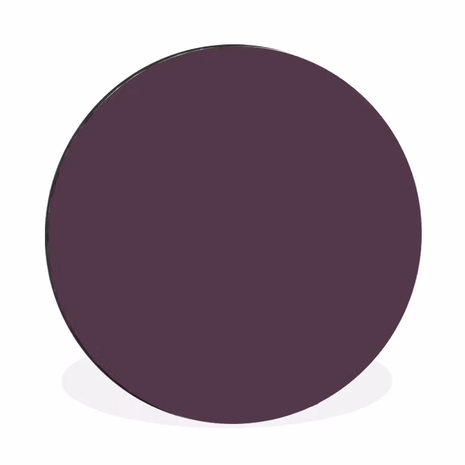 Midnight - Plum - Paars Wandcirkel aluminium klein 190 -3d