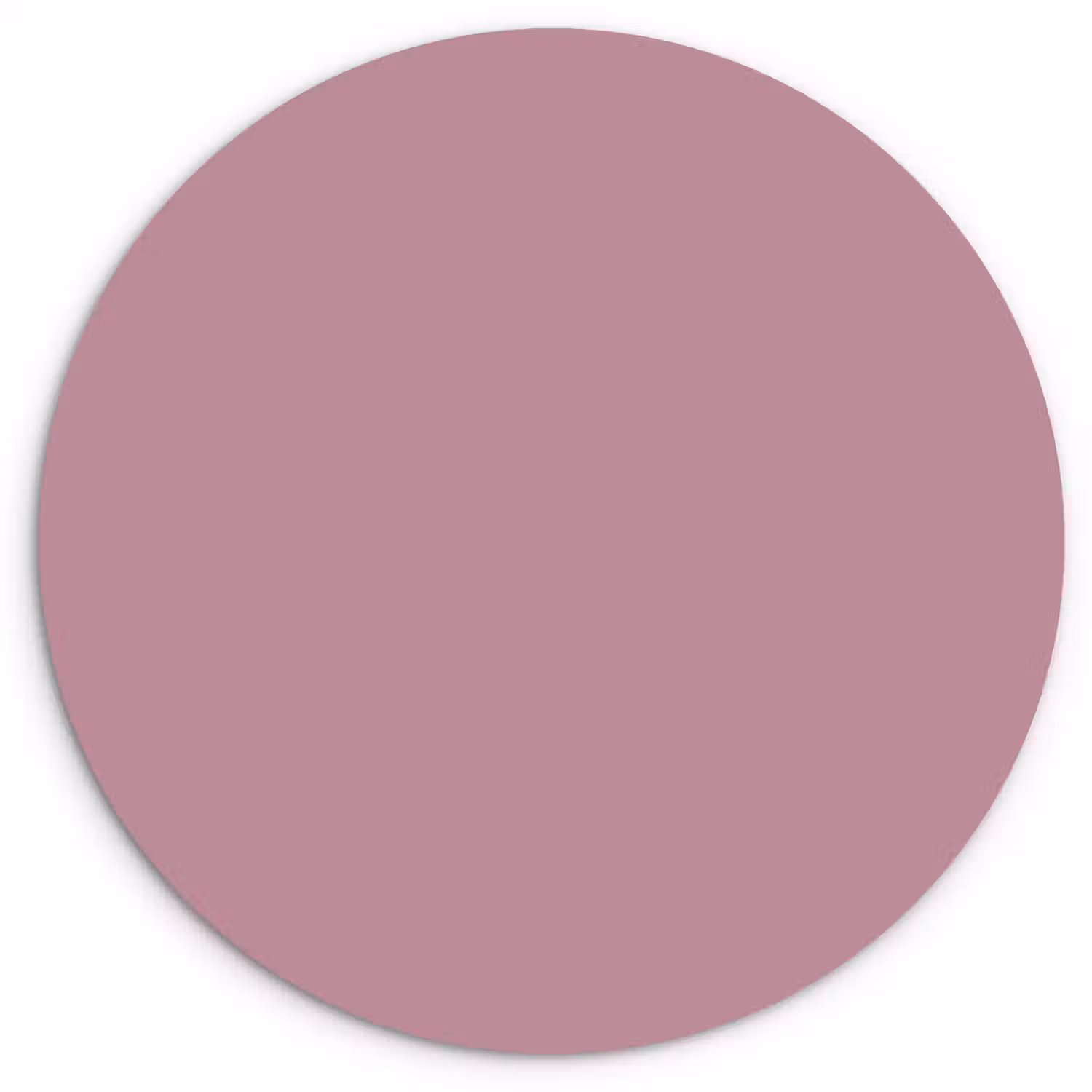 Dusty - Mauve - Paars Wandcirkel kunststof plaat 5mm dik klein 188 -3d