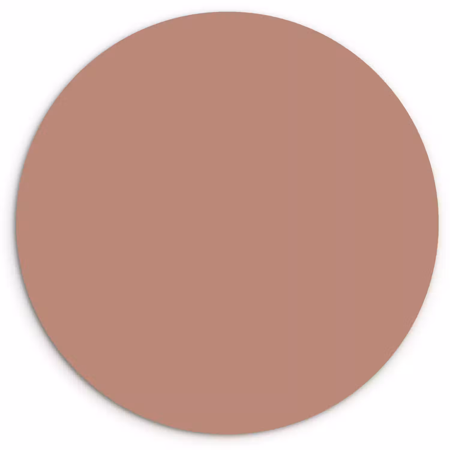 Earthy - Blusher - Roze Wandcirkel kunststof plaat 5mm dik klein 188 -3d