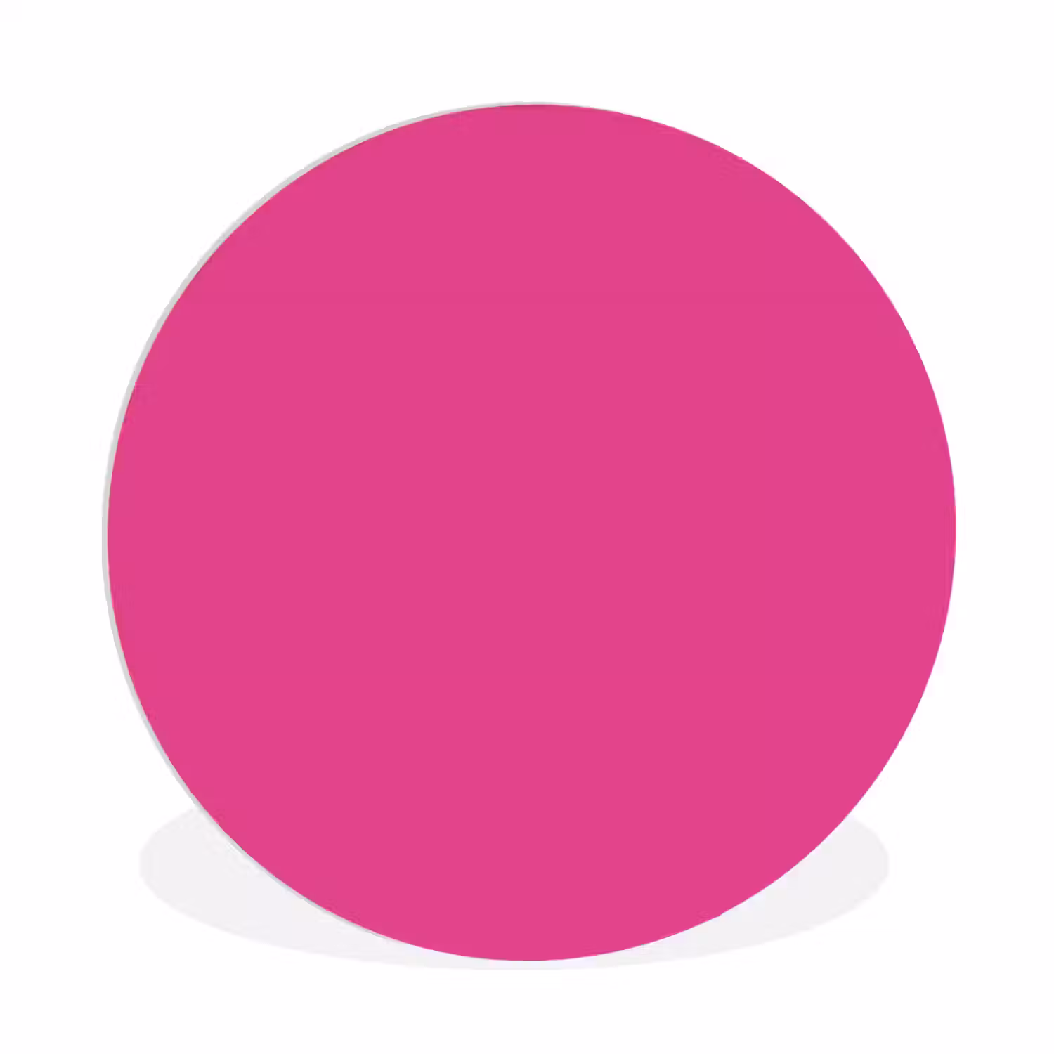 Fuchsia - Neon - Kleuren Wandcirkel kunststof plaat 5mm dik klein 188 -3d