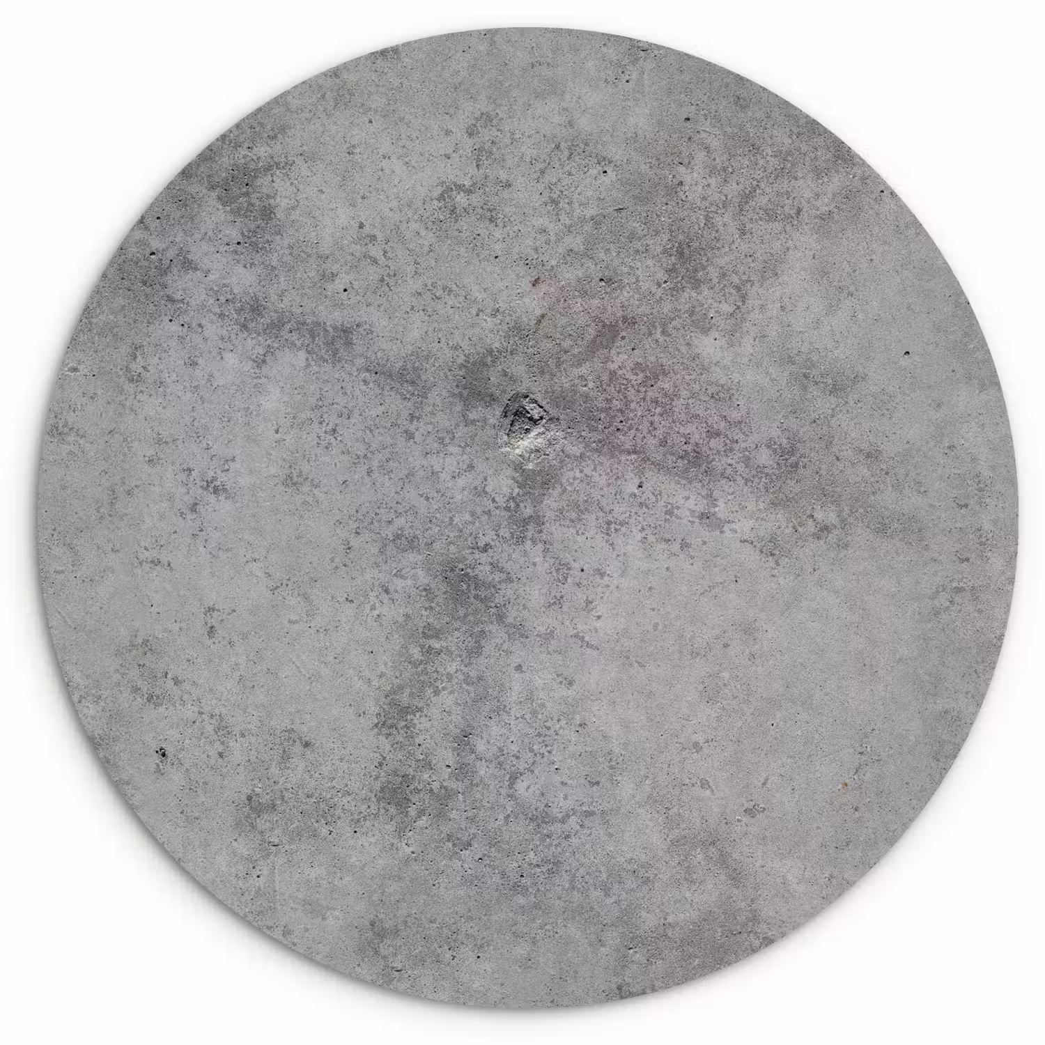 Beton - Grijs - Patronen Wandcirkel plexiglas klein 852 -3d