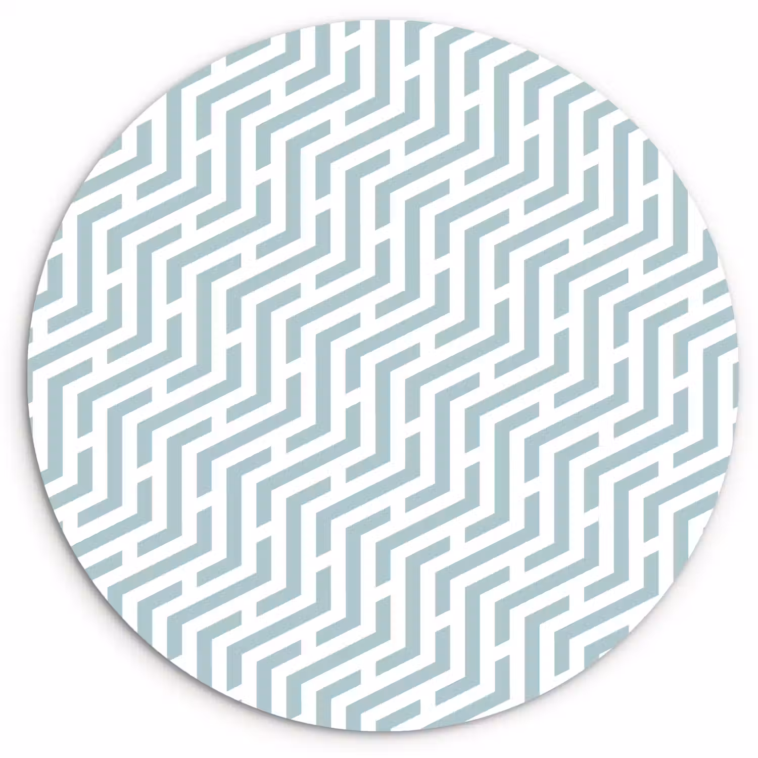 Design - Geometrie - Patroon - Groen Wandcirkel plexiglas klein 852 -3d