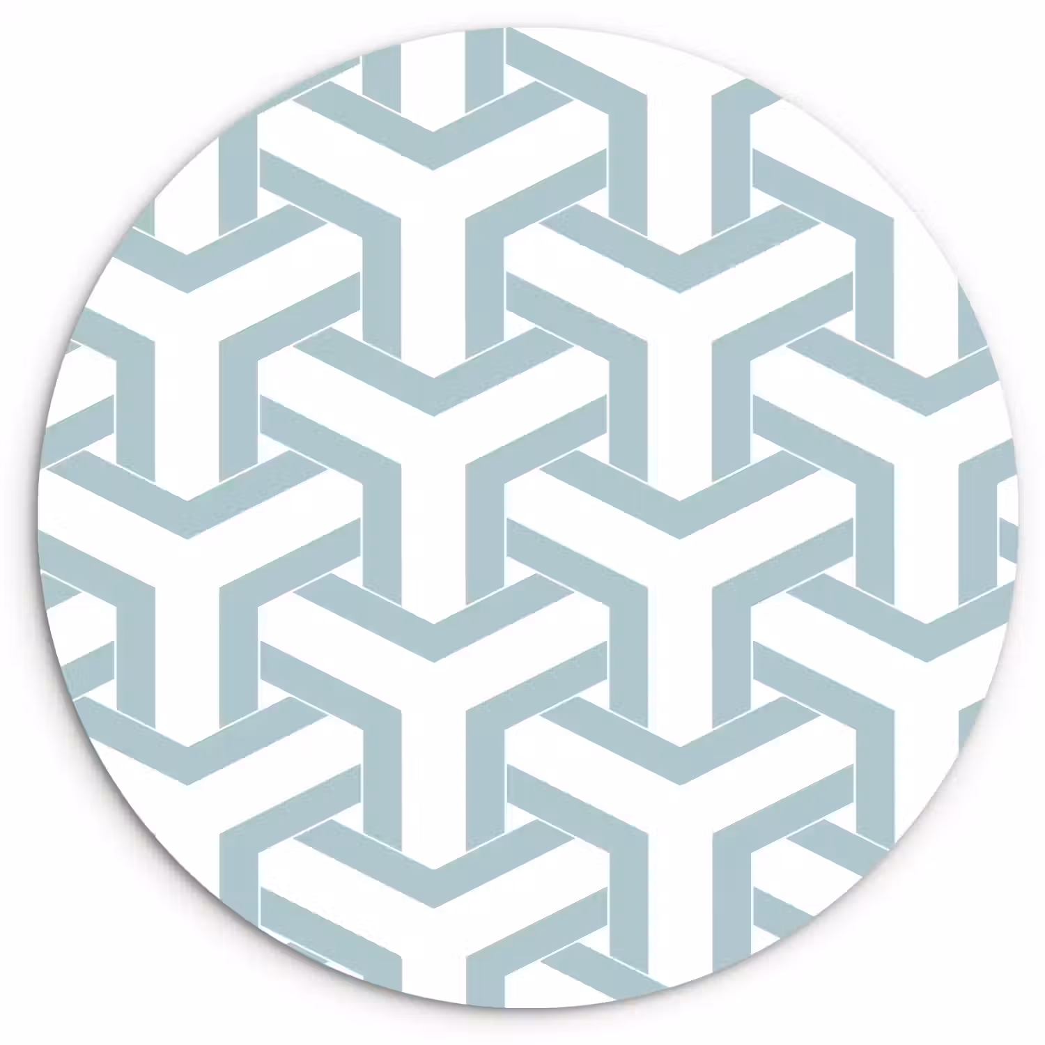 Design - Lijn - Patroon Wandcirkel plexiglas klein 852 -3d